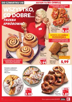 Pogląd oferty "Pinsa z serem i salami Spinata, Z serem gouda i grillowaną czerwoną papryką" - ważna od 01.10.2026 | Strona: 32