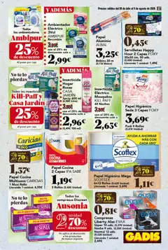 Vista previa Gadis folleto válido desde el 30/07/2026 | Página: 37 | Productos: Papel higienico, Cocina, Γλυφιτζούρι, Caja