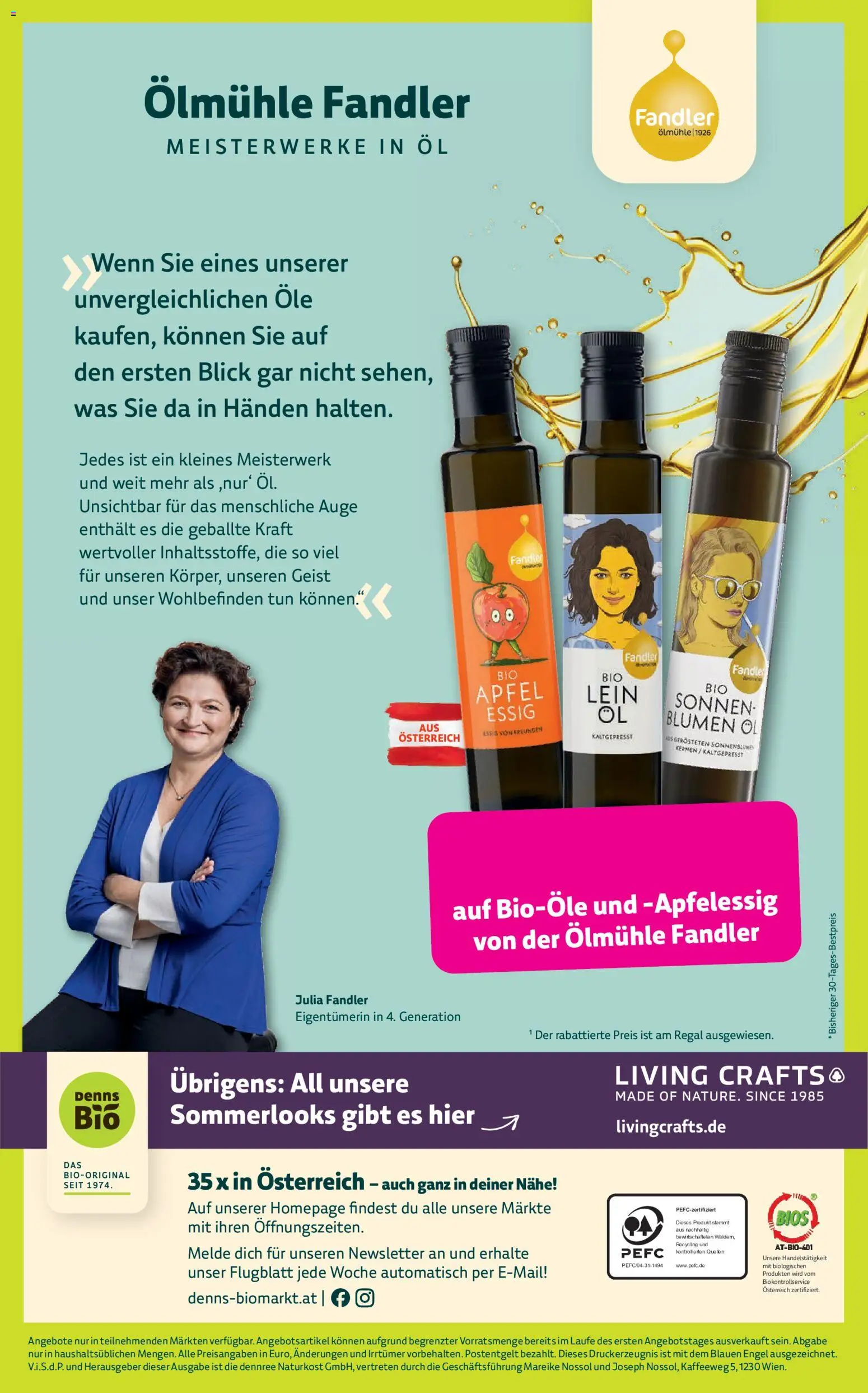 Denns BioMarkt Angebote gültig ab 01.07.2026 | Seite: 14 | Produkte: Regal, Öl, Äpfel