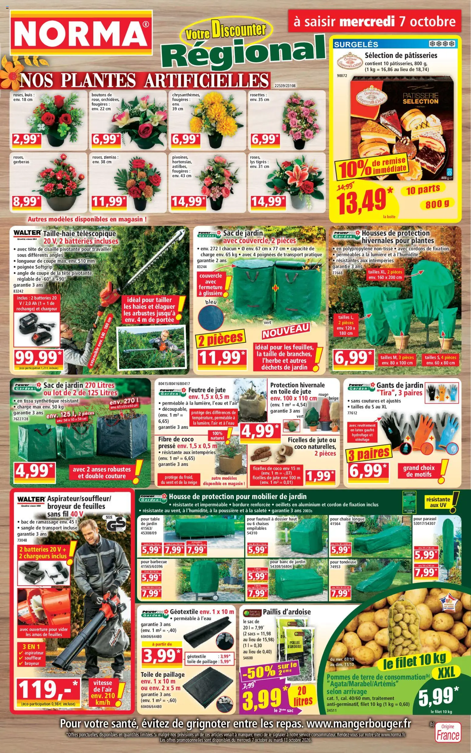 {H1} | Page: 1 | Produits: Toile de paillage, Buis, Pommes, Gants
