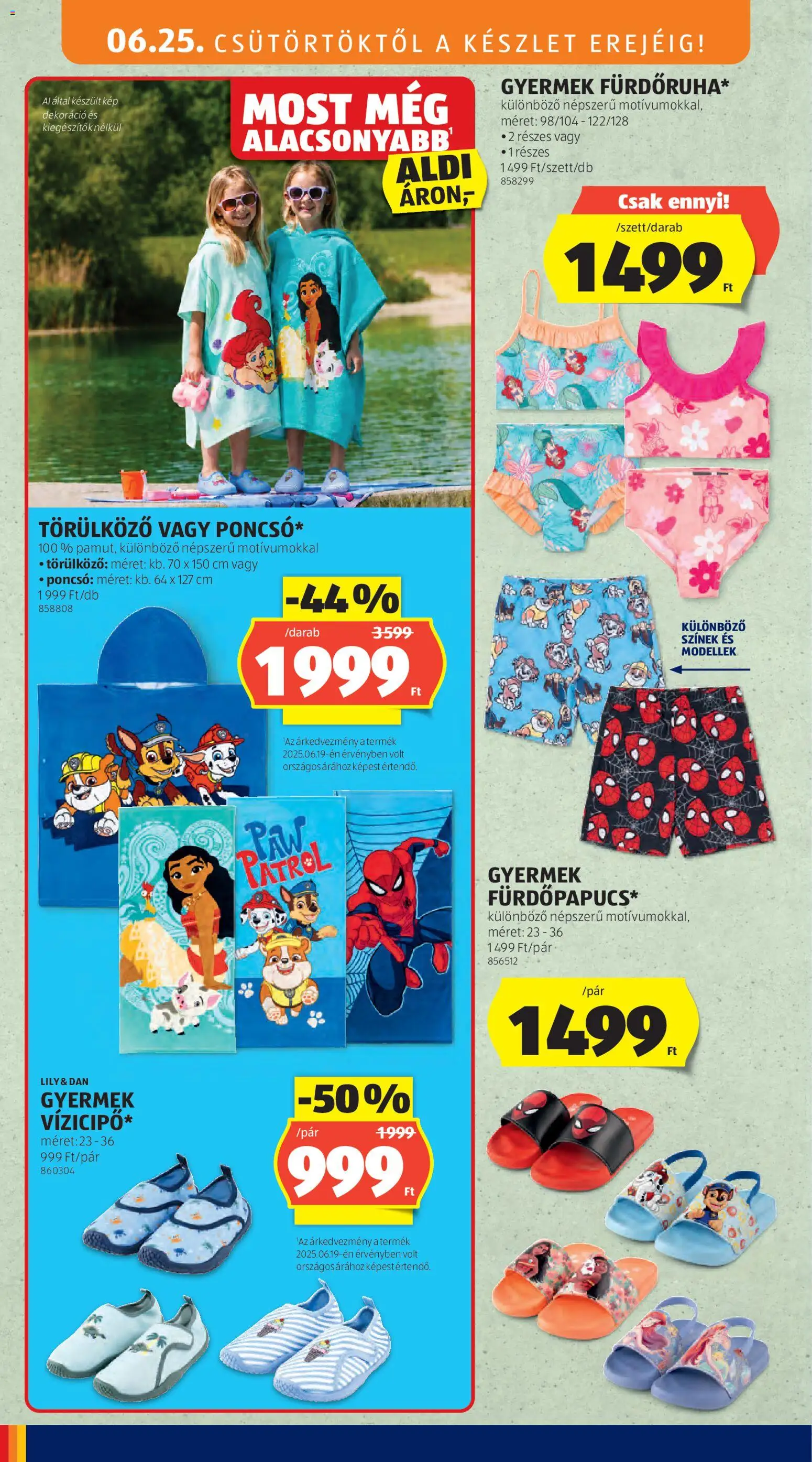 Aldi akciós ujság - amely érvényes a következő dátumtól: 25.06.2026 | Oldal: 8