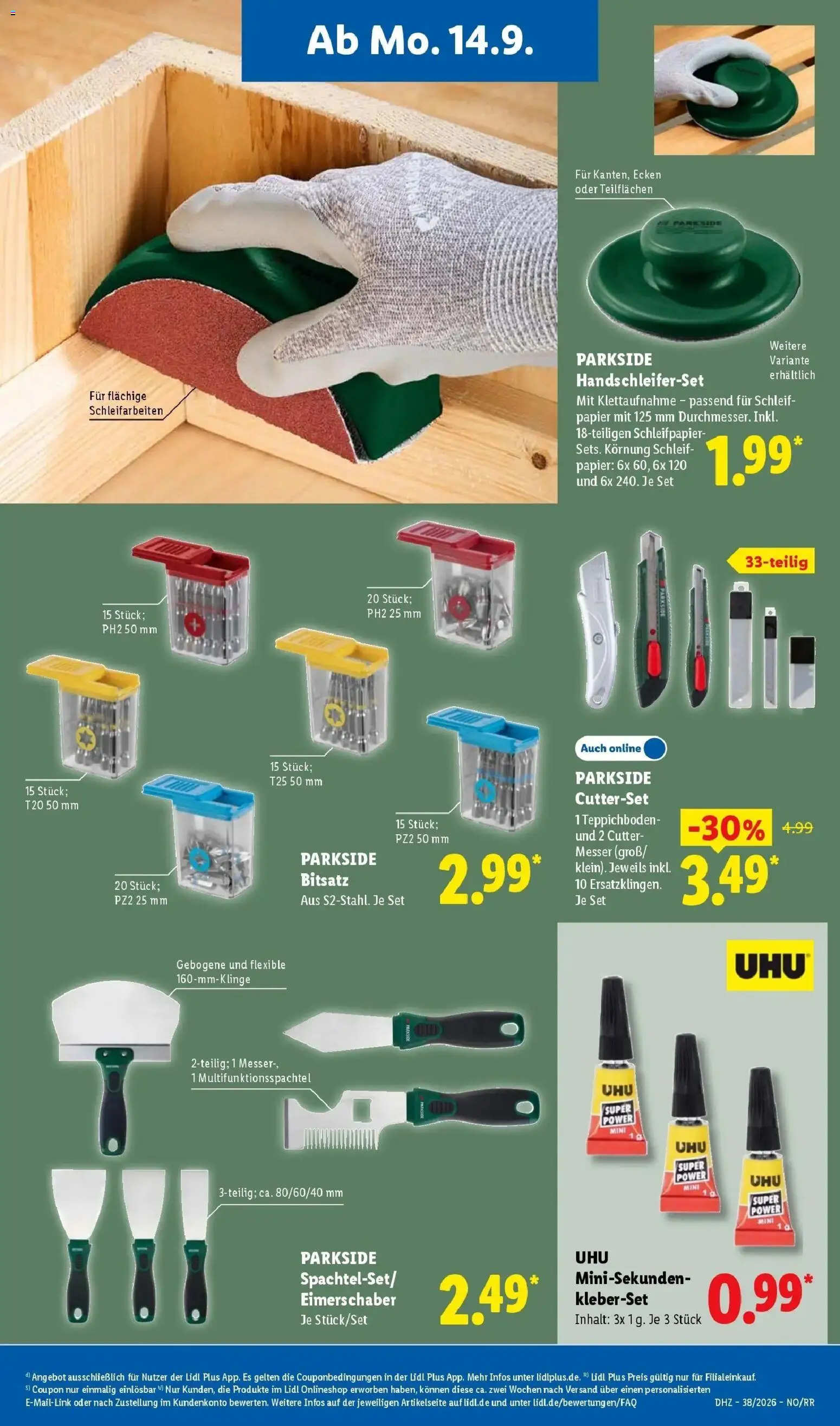 Lidl Prospekt Hagen (ab 14.09.2026) zum Blättern » Angebote | Seite: 43 | Produkte: Cutter