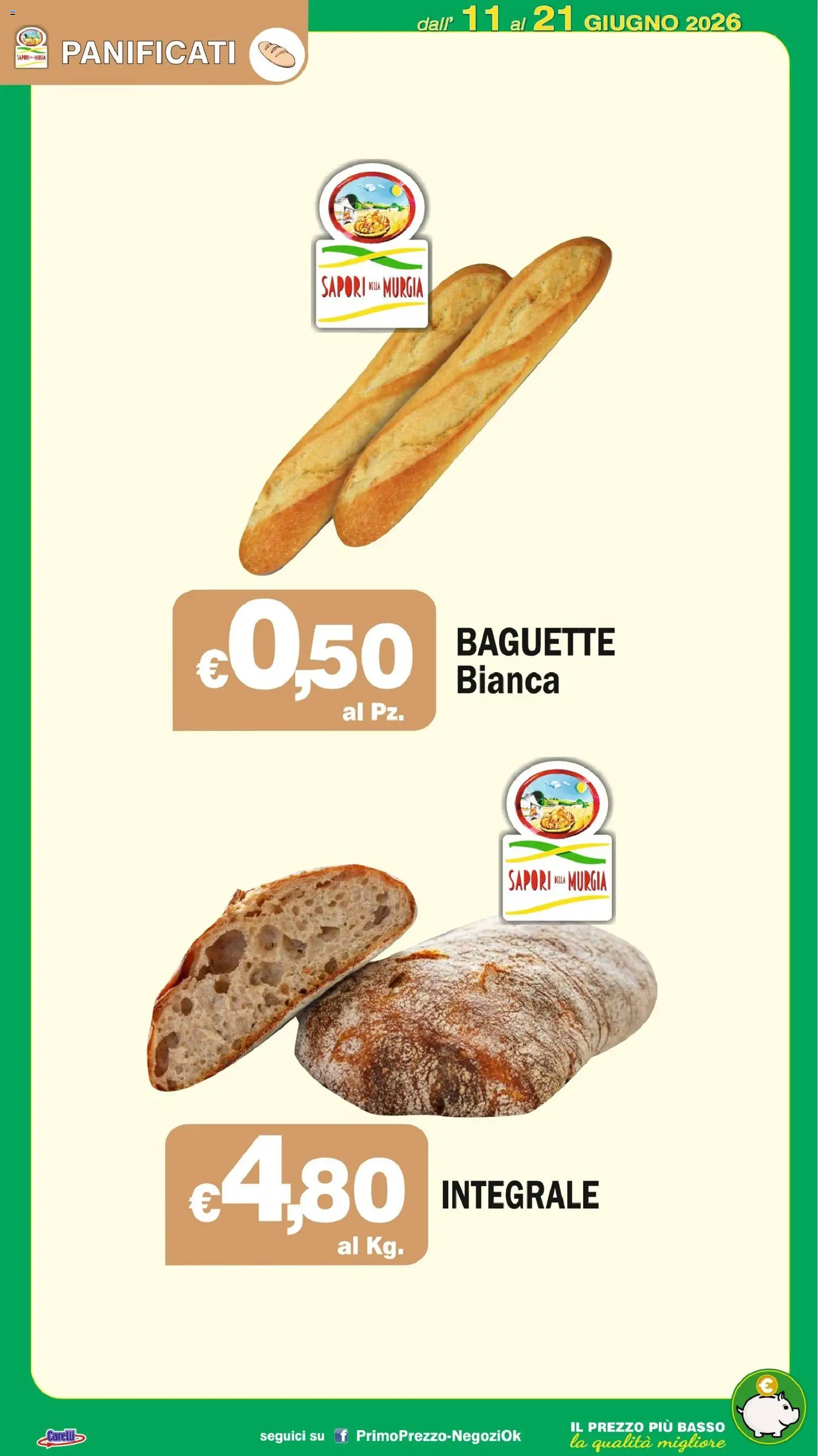 Volantino Primo Prezzo del 11.06.2026 | Pagina: 42