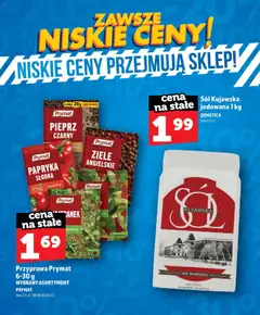 Pogląd oferty "Topaz gazetka - Zawsze Niskie Ceny" - ważna od 01.07.2026 | Strona: 35 | Produkty: Papryka, Przyprawy, Sól, Pieprz