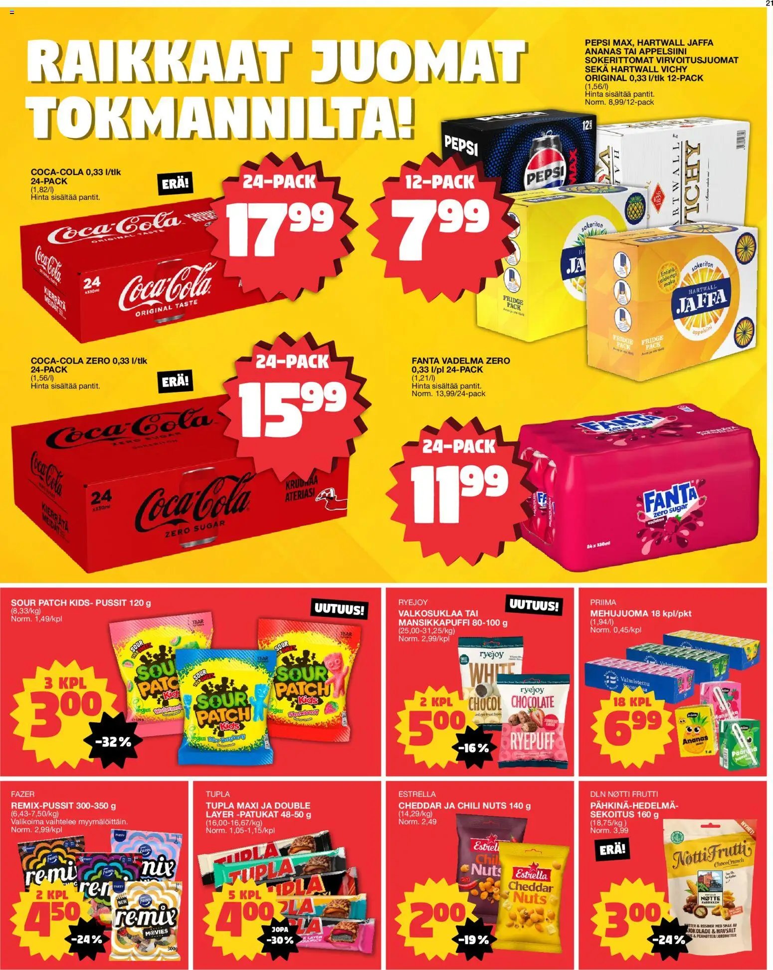 Tokmanni tarjoukset – voimassa 31/08/2026 alkaen | Sivu: 21