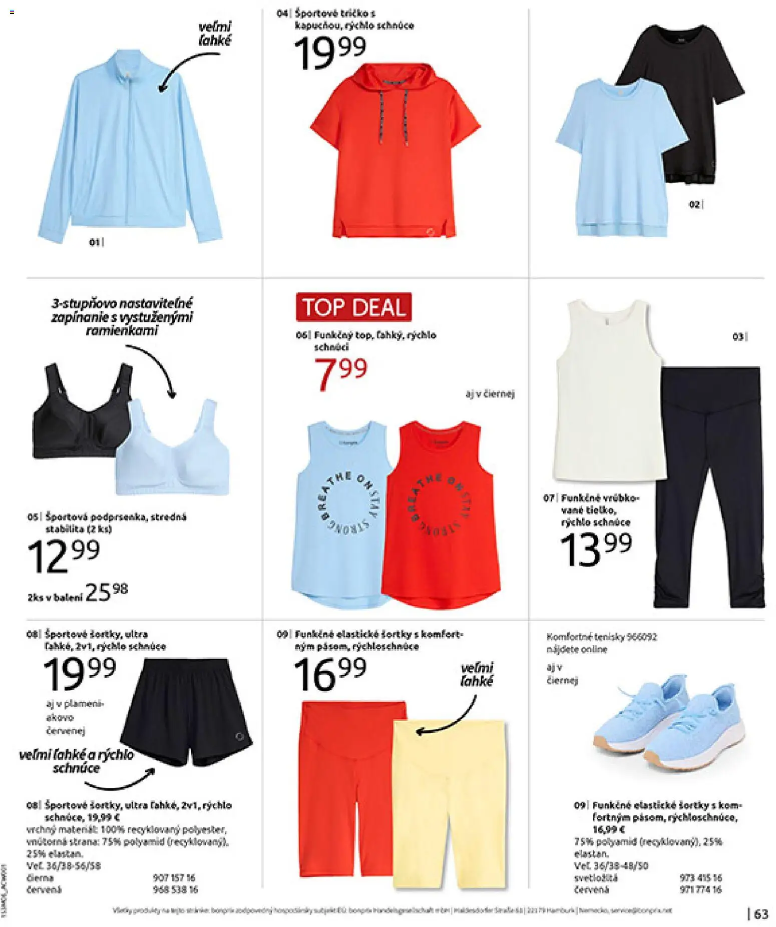 Nové Bonprix akcie – leták je platný od 15.06.2026 | Strana: 65 | Produkty: Tričko, Tenisky