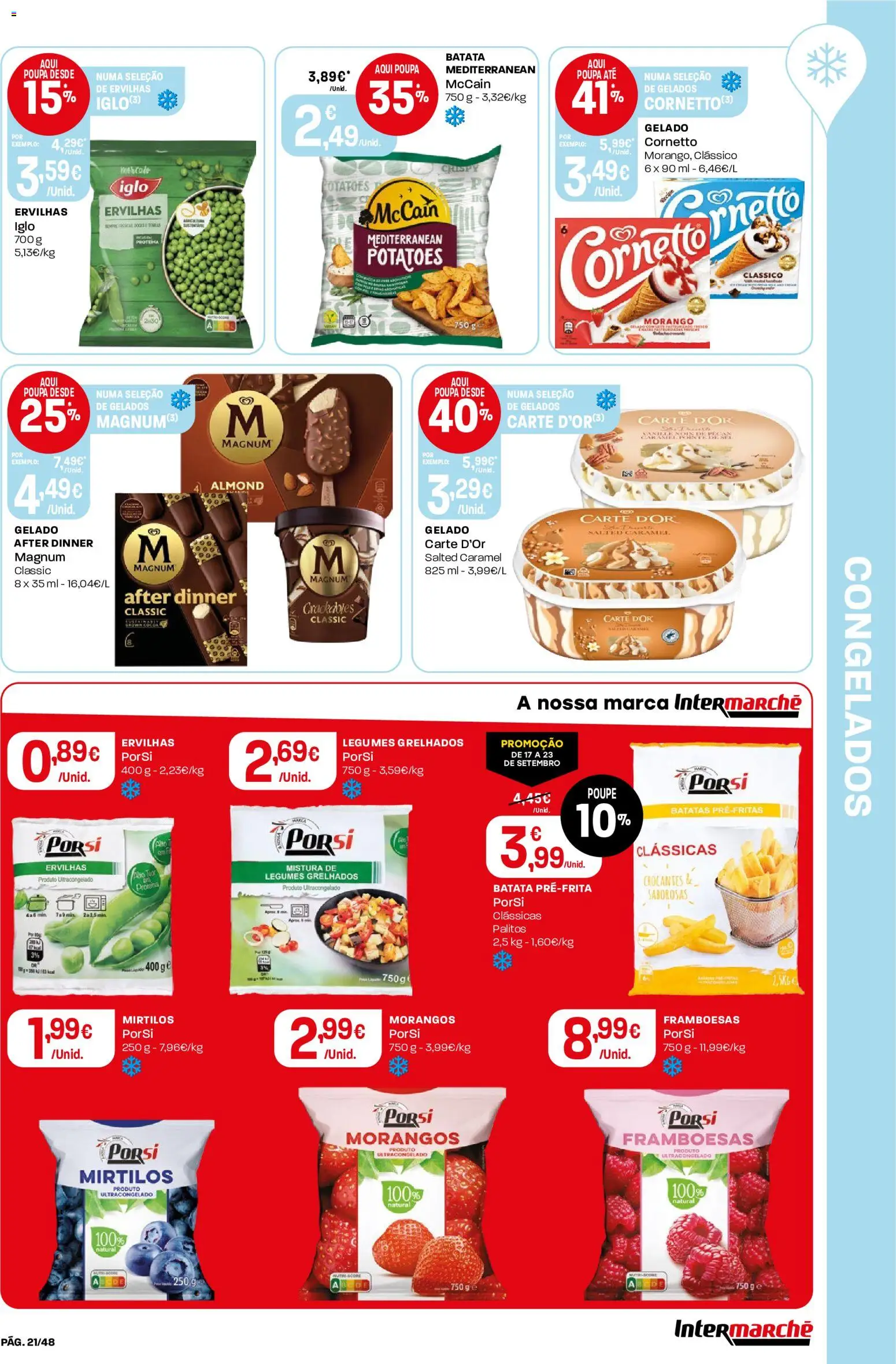 Intermarché folheto │ válido de 17/09/2026 | Página: 21