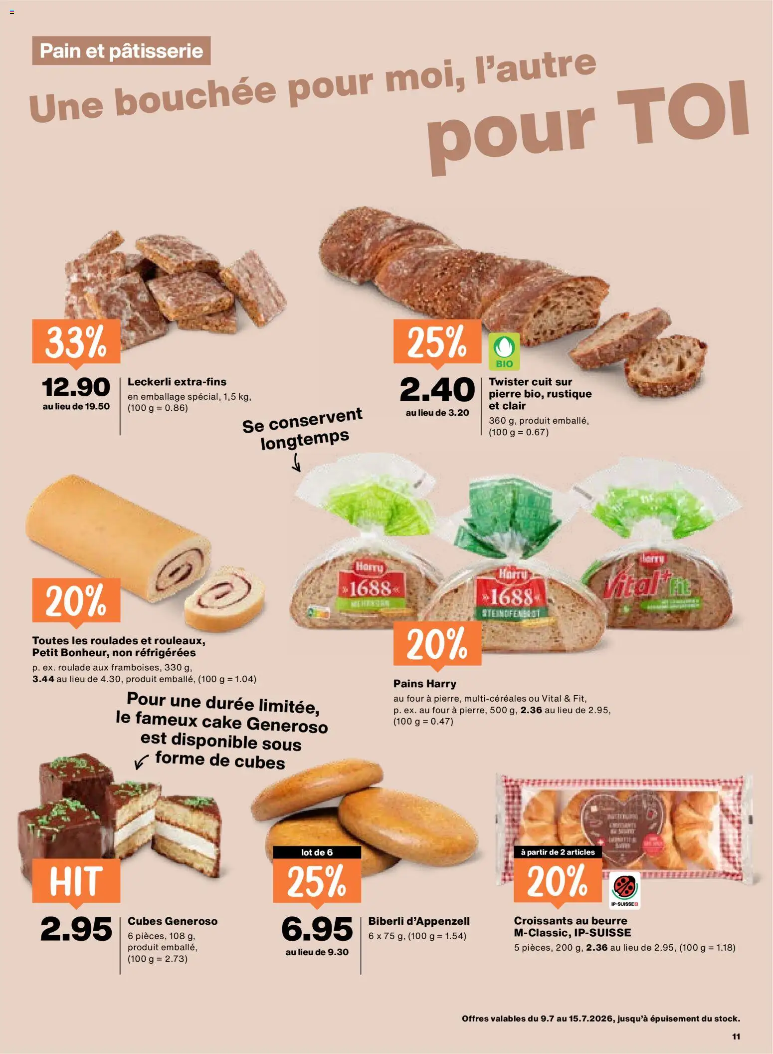 Migros aktionen FR – gültig ab 09.07.2026 | Seite: 11