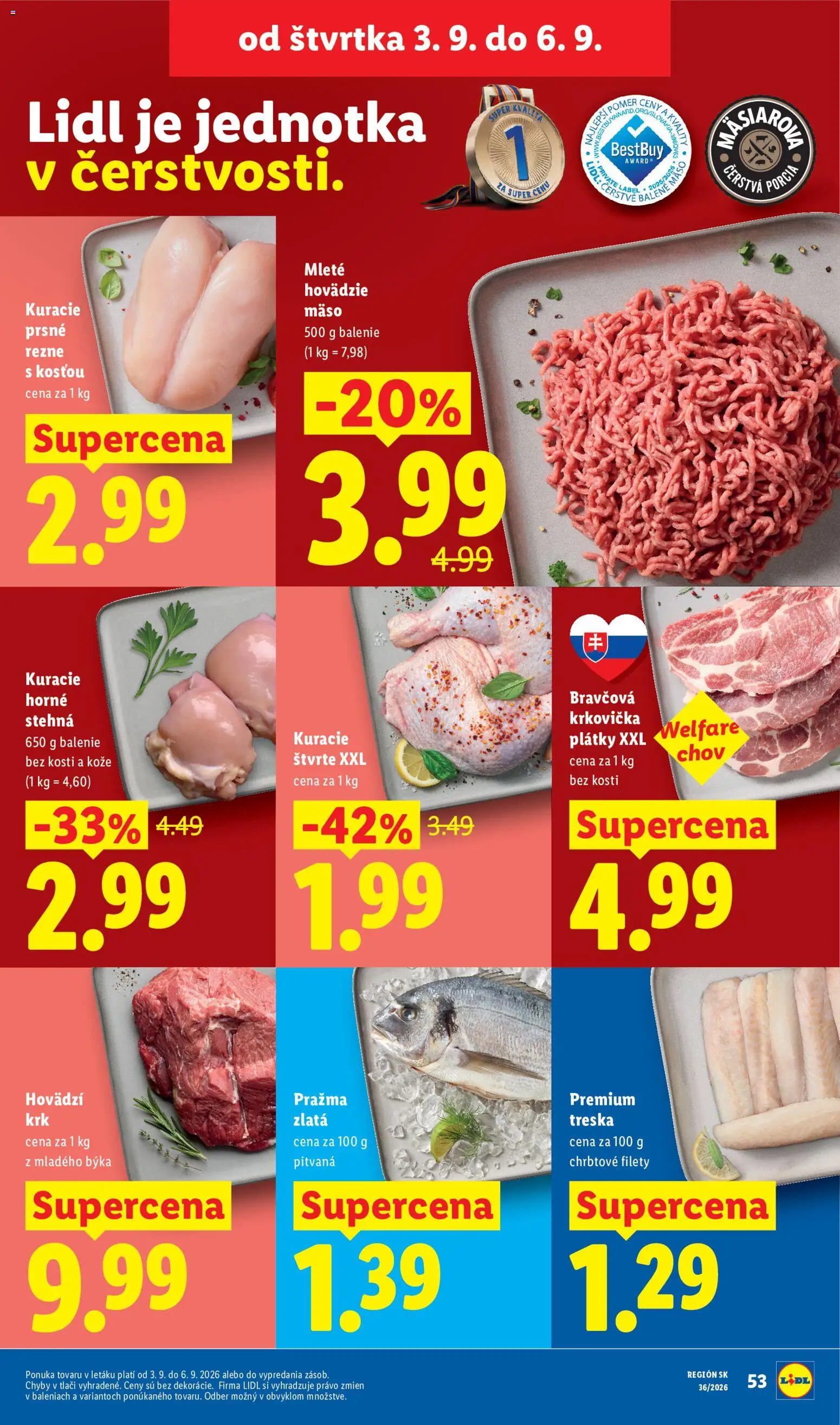 Nové Lidl akcie – leták je platný od 31.08.2026 | Strana: 71