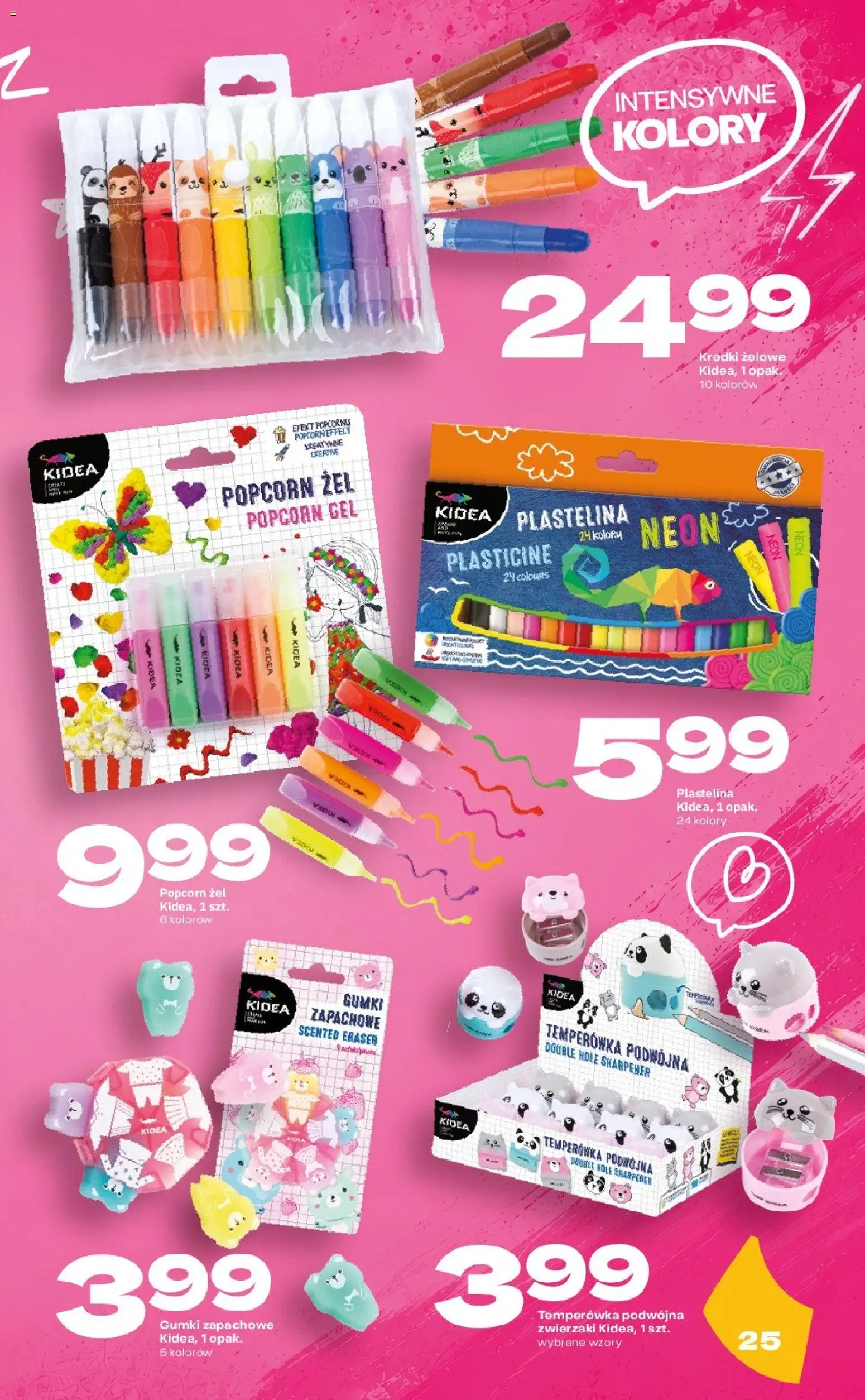 Twój Market gazetka - Katalog szkolny od 20.07.2026 | Strona: 25 | Produkty: Temperówka, Popcorn