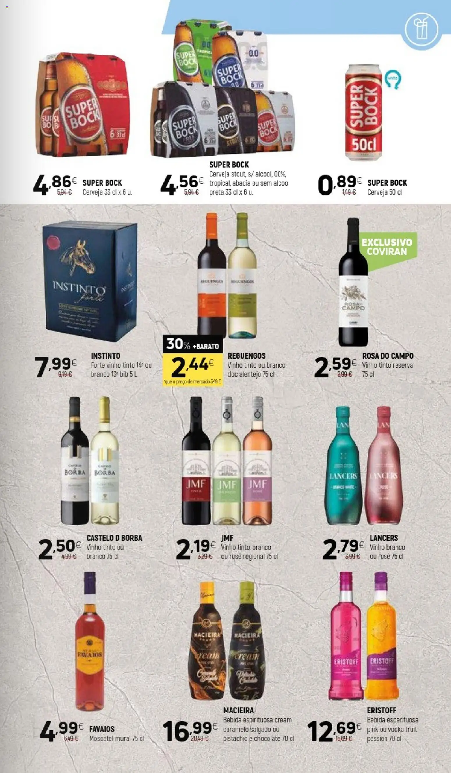 Coviran folheto │ válido de 20/10/2026 | Página: 17 | Produtos: Vinho branco, Vinho, Cerveja, Vinho tinto