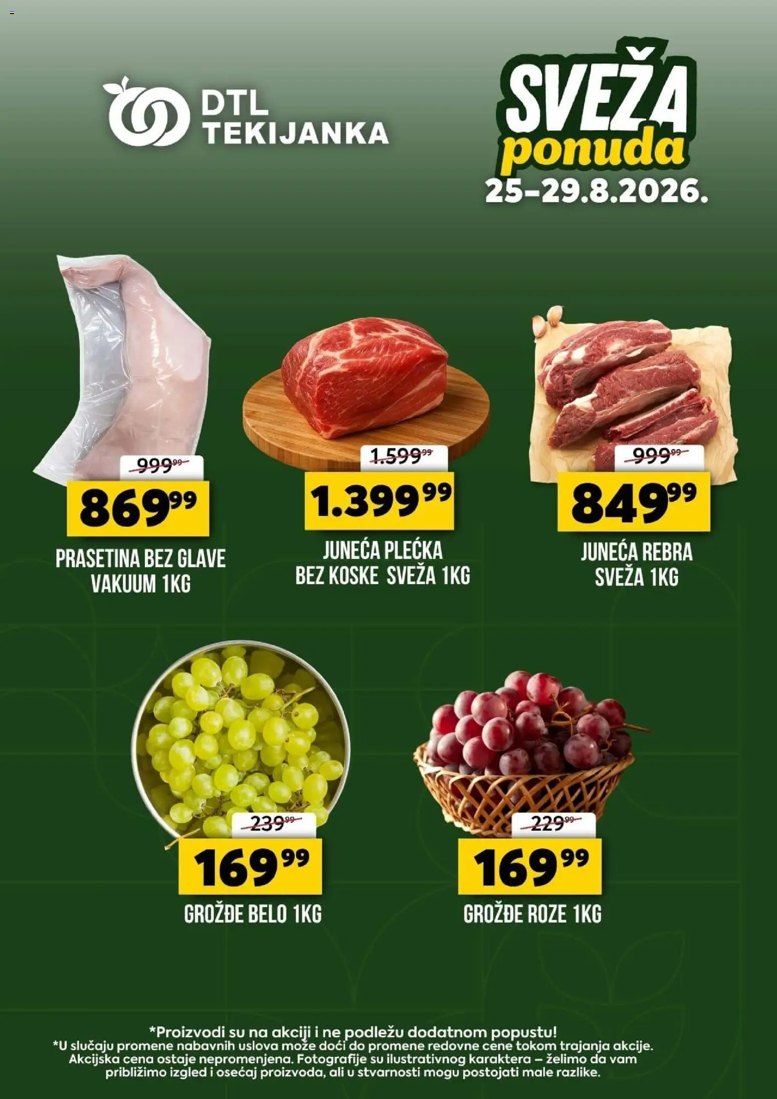 Tekijanka katalog - važi od 25.08.2026 | Strana: 1 | Proizvode: Juneća rebra, Grožđe