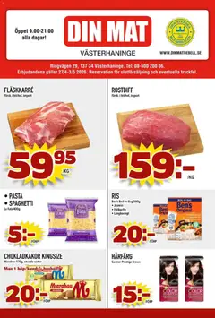 Din Mat erbjudanden - Förhandsvisning av reklamblad från butik Din Mat aktuell från 04.05.2026