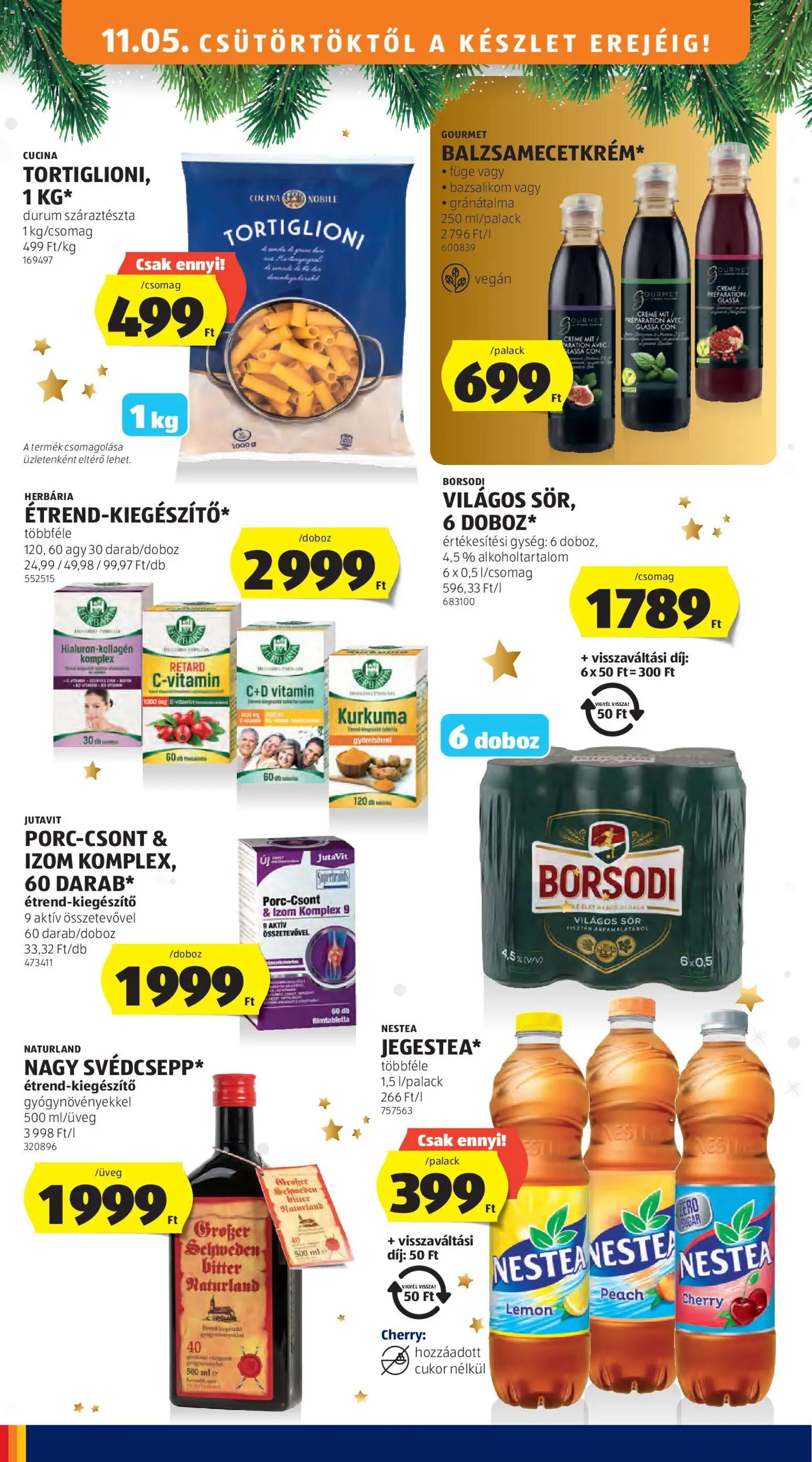 Aldi akciós ujság - amely érvényes a következő dátumtól: 2026.11.05. | Oldal: 24