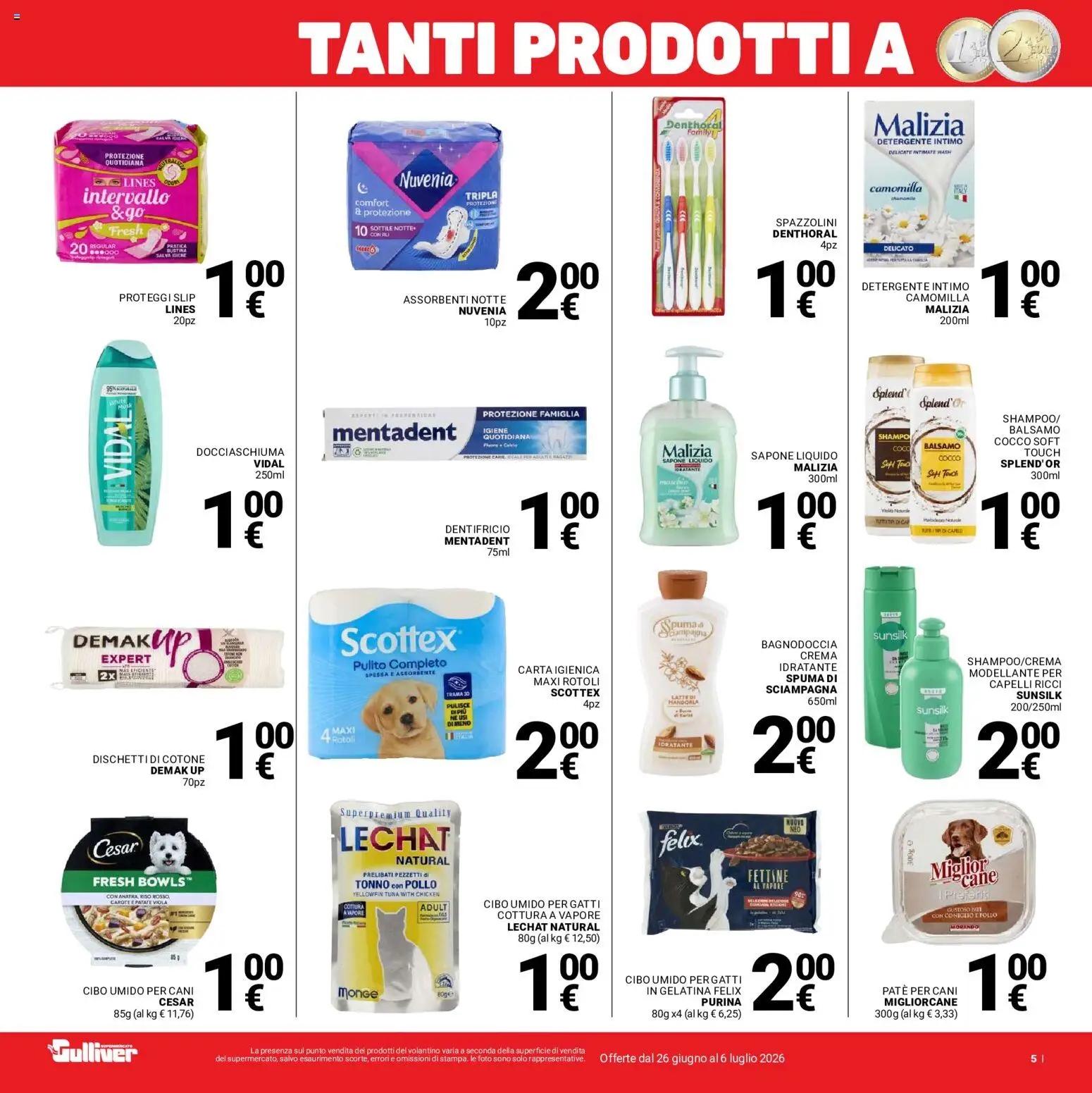 Volantino Gulliver del 26/06/2026 | Pagina: 5
