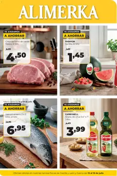 Vista previa Alimerka folleto Castilla y León válido desde el 13/07/2026