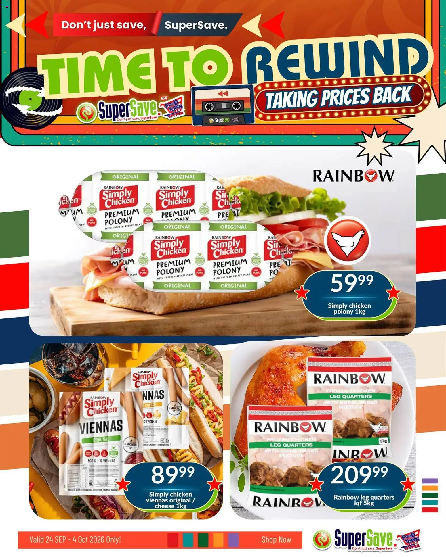 New Super Save catalogue – valid from 24/09/2026 | Page: 11 | Products: Frozen chicken, Cheese, Chicken, Pork