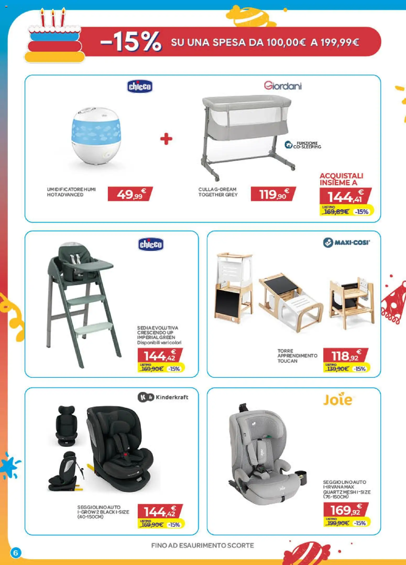 Volantino Bimbo store del 01/10/2026 | Pagina: 6 | Prodotti: Seggiolino