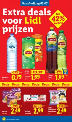 Kinder chocolade, Kinder Chocolate - Voorbeeld van een folder van Lidl, geldig van 03-07-2026 | Pagina: 2