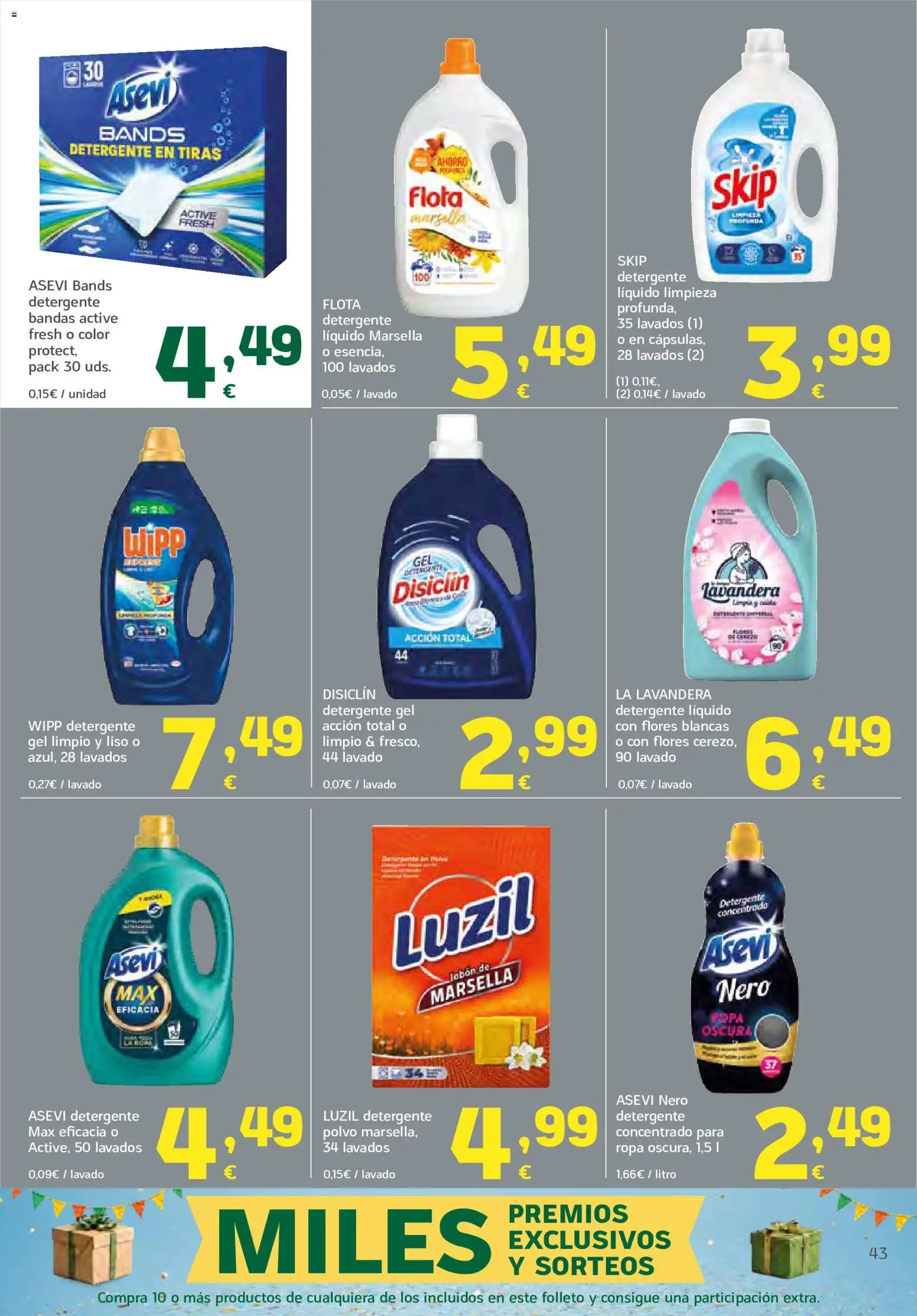 HiperDino folleto │ válido desde el 24/09/2026 | Página: 43 | Productos: Polvo, Detergente, Flores, Detergente líquido