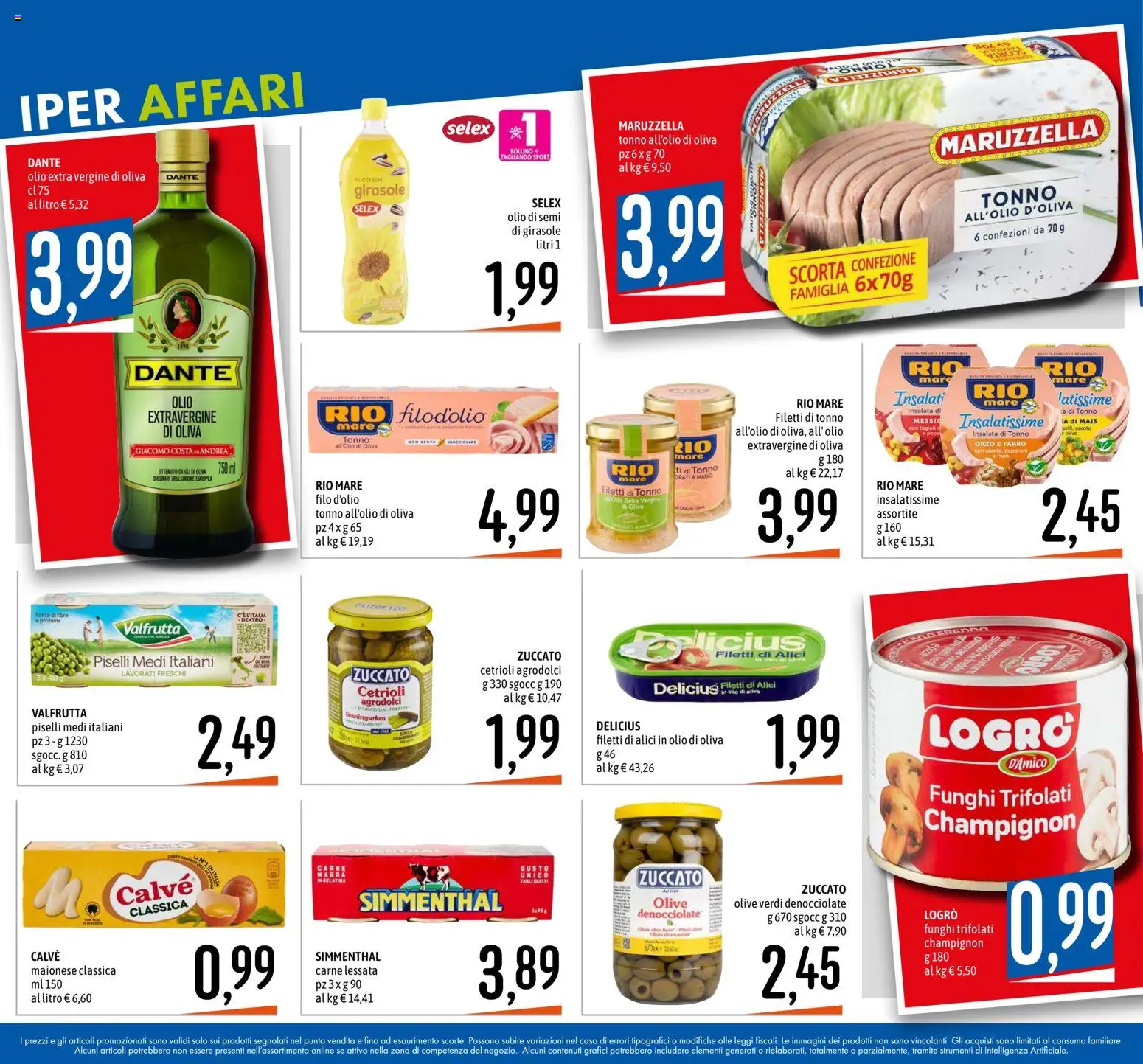 Volantino Emisfero del 24/09/2026 | Pagina: 2 | Prodotti: Pepe, Olio, Olio extra vergine, Alici