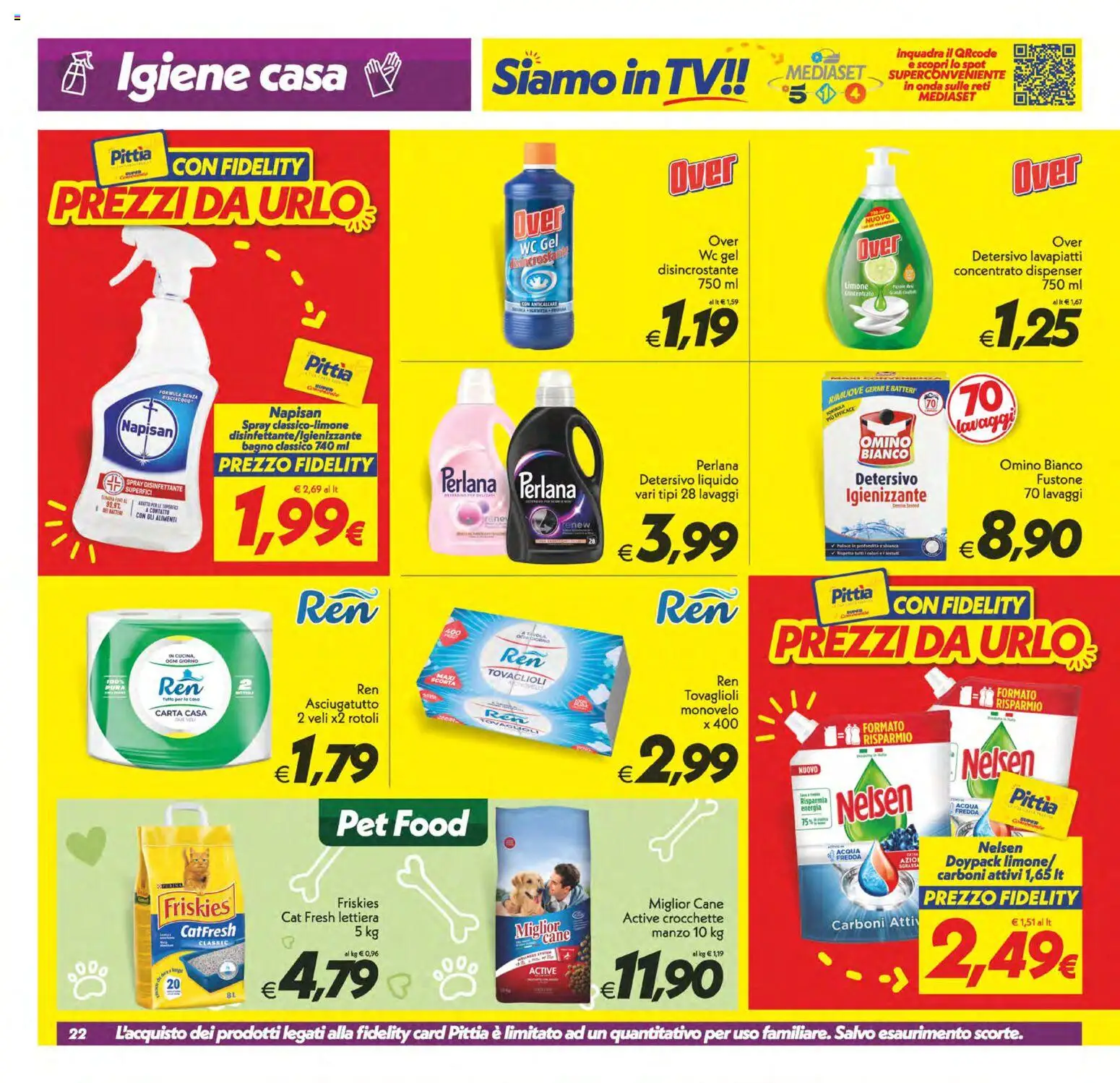Volantino SuperConveniente del 29.05.2026 | Pagina: 22 | Prodotti: Manzo, TV, Asciugatutto, WC
