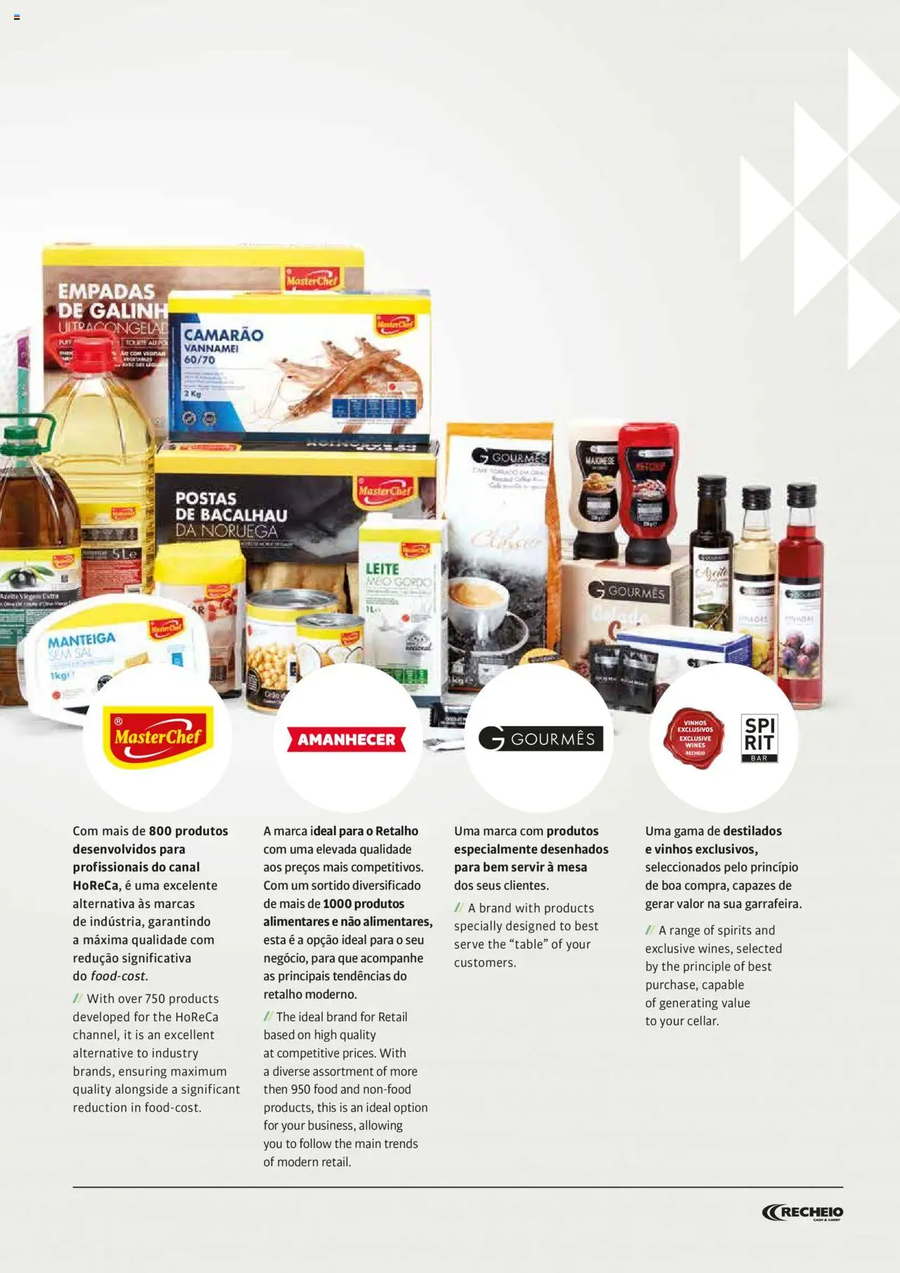 Recheio AS NOSSAS MARCAS │ válido de 19/12/2023 | Página: 9 | Produtos: Bacalhau, Camarão, Mesa, Manteiga