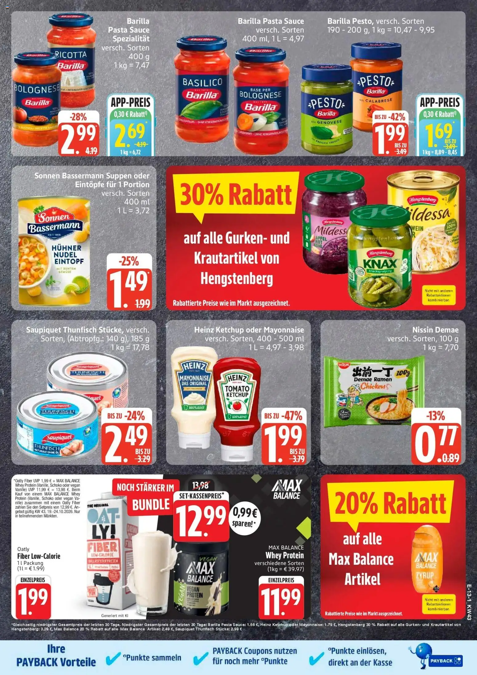 Edeka Prospekt Hamburg (ab 19.10.2026) » Angebote Online | Seite: 15 | Produkte: Öl, Mayonnaise, Oatly, Ketchup
