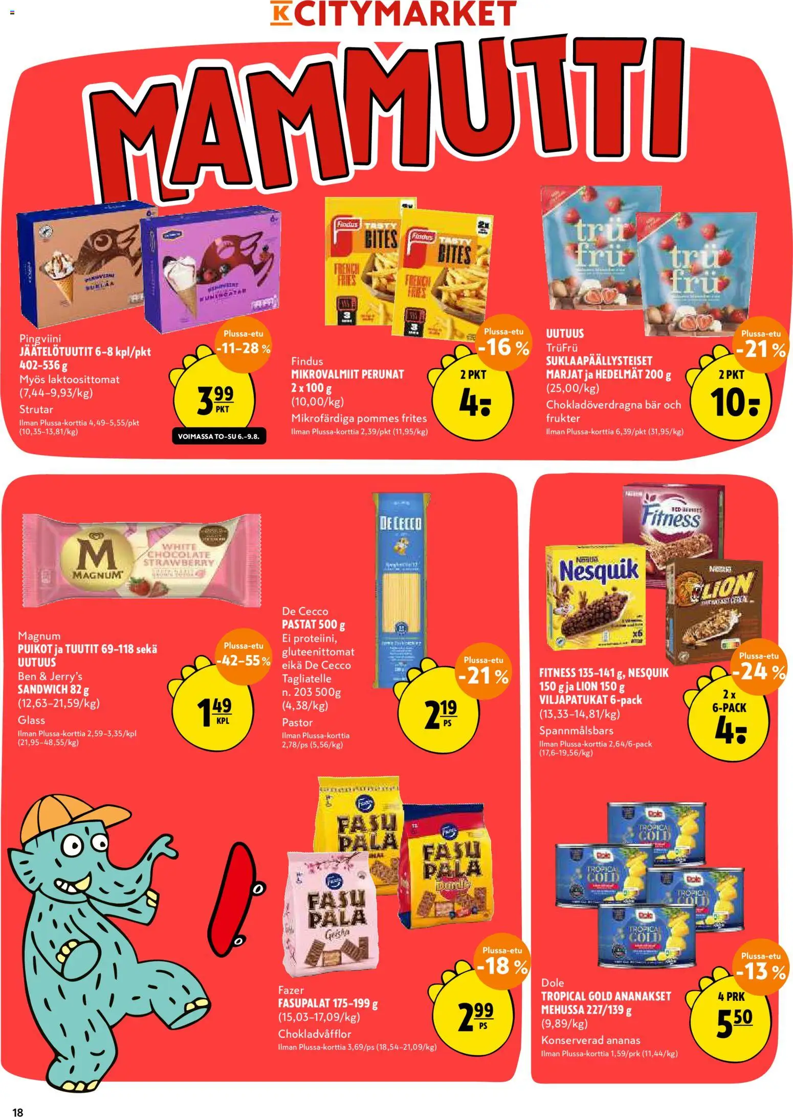 K-Citymarket tarjoukset – voimassa 06/08/2026 alkaen | Sivu: 18
