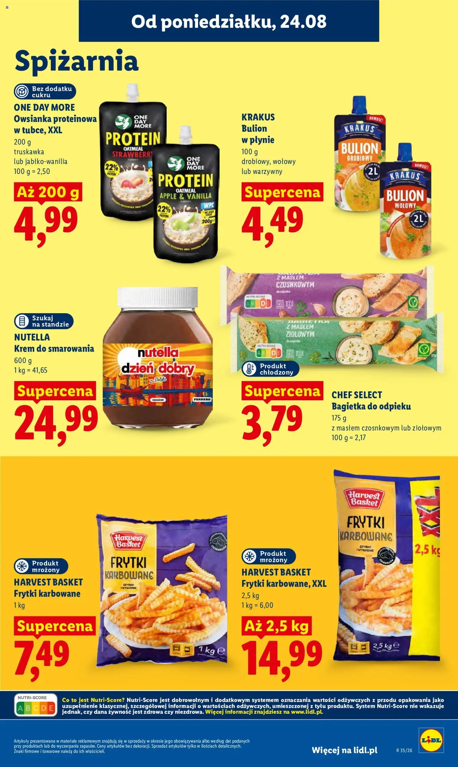 Lidl Polsko leták od 24.08.2026 | Strana: 87 | Produkty: Krém, Apple, Protein, Nutella