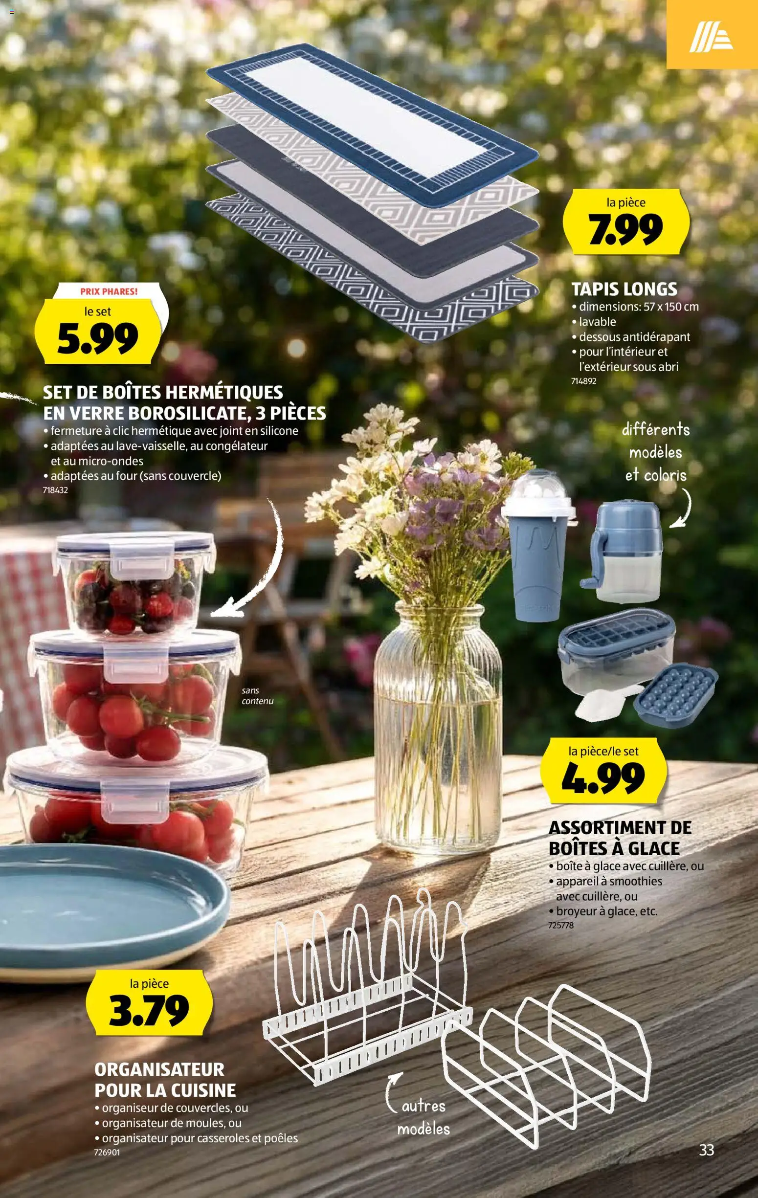 Aldi aktionen FR – gültig ab 23.07.2026 | Seite: 33 | Produkte: Dessous, Glace