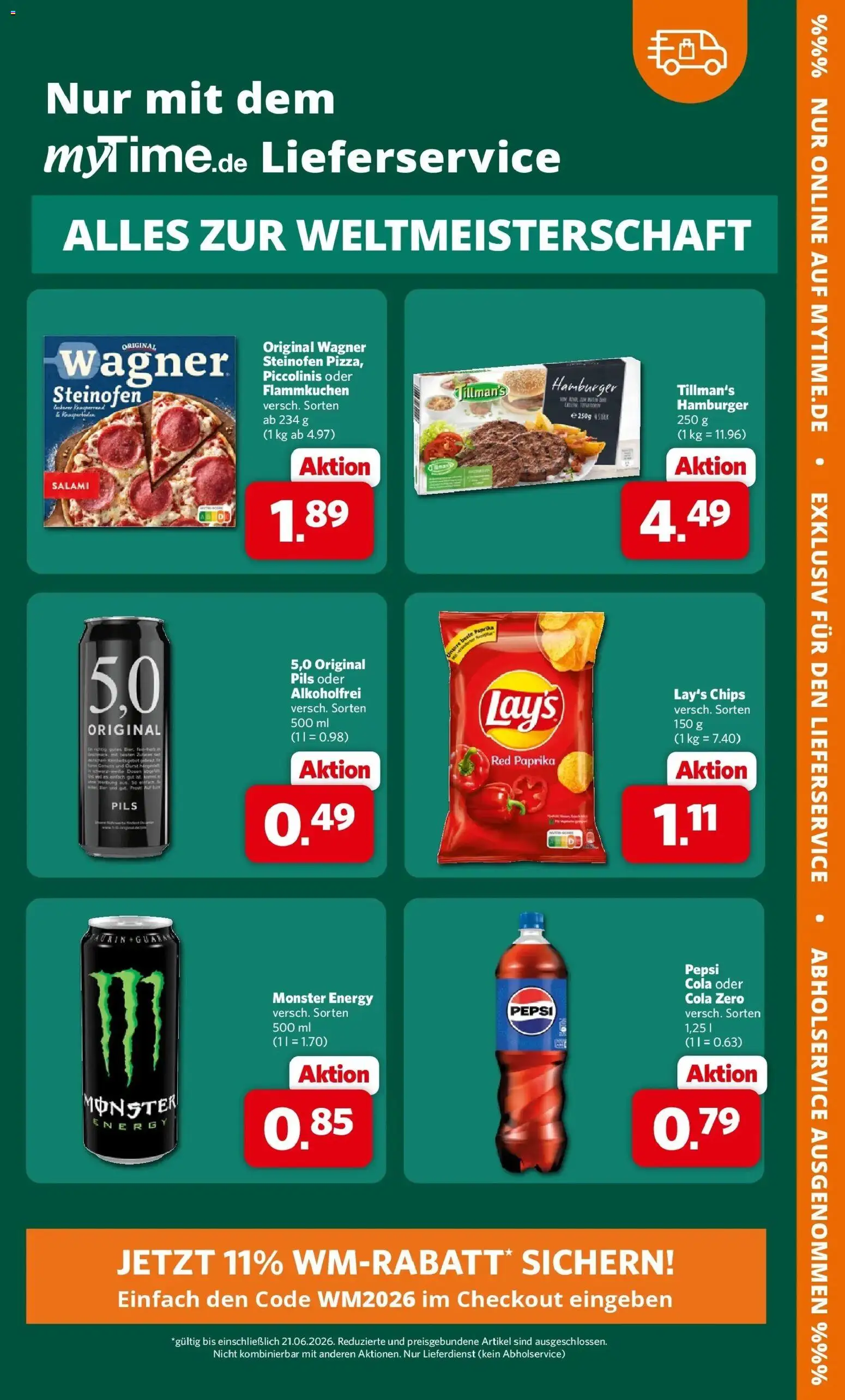 Famila Nordwest Wochenangebote – gültig ab 08.06.2026 | Seite: 44 | Produkte: Cola, Energy, Monster, Chips