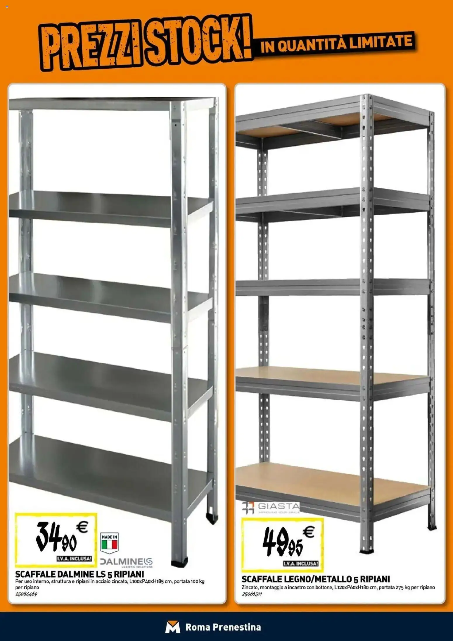 Nuovo TECNOMAT catalogo Roma dal 24/09/2026 > offerte anteprima 🛍️ | Pagina: 17 | Prodotti: Ripiano, Scaffale