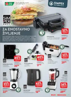 Spar katalog akcije – veljaven od 09.09.2026 | Stran: 9 | Izdelki: Mesalnik, Termostat, Grelnik vode, Indukcijska plošča