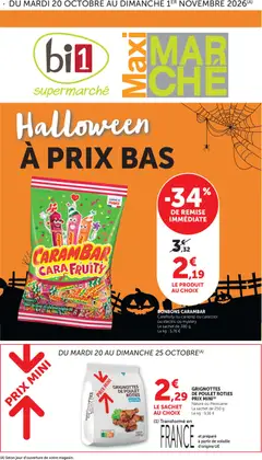 bi1 - Prévisualisation de bi1 Catalogue halloween valide à partir de 20/10/2026