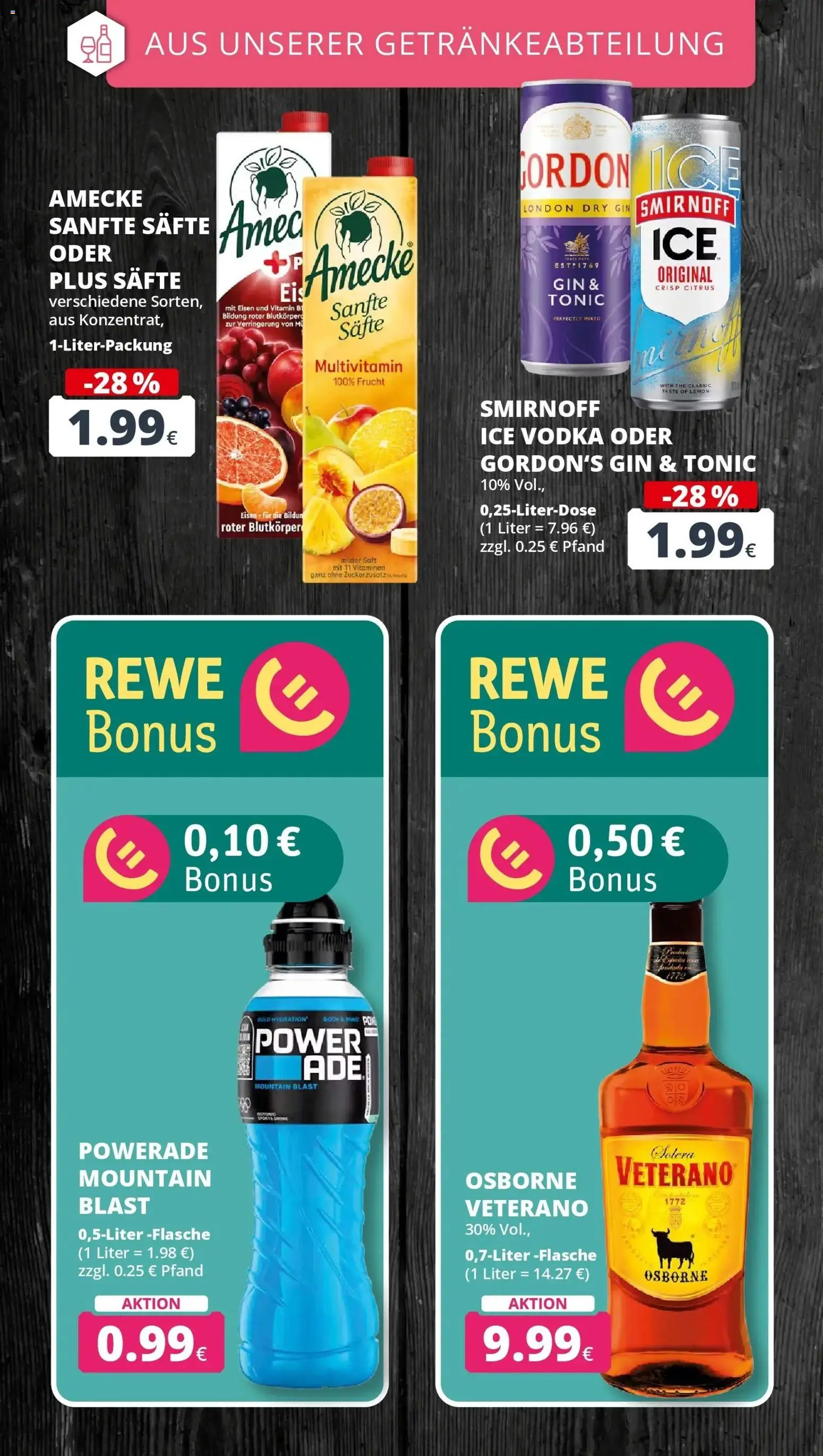 REWE Prospekt ab 31.08.2026 zum Blättern » Angebote | Seite: 18 | Produkte: Gordon's gin, Smirnoff, Vodka, Gin