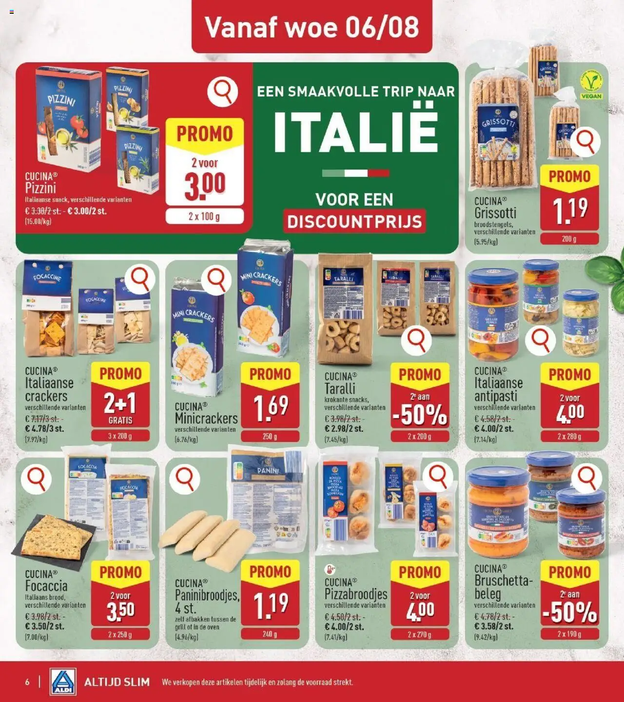 {H1} | Pagina: 6 | Producten: Oven, Grill, Focaccia, Crackers