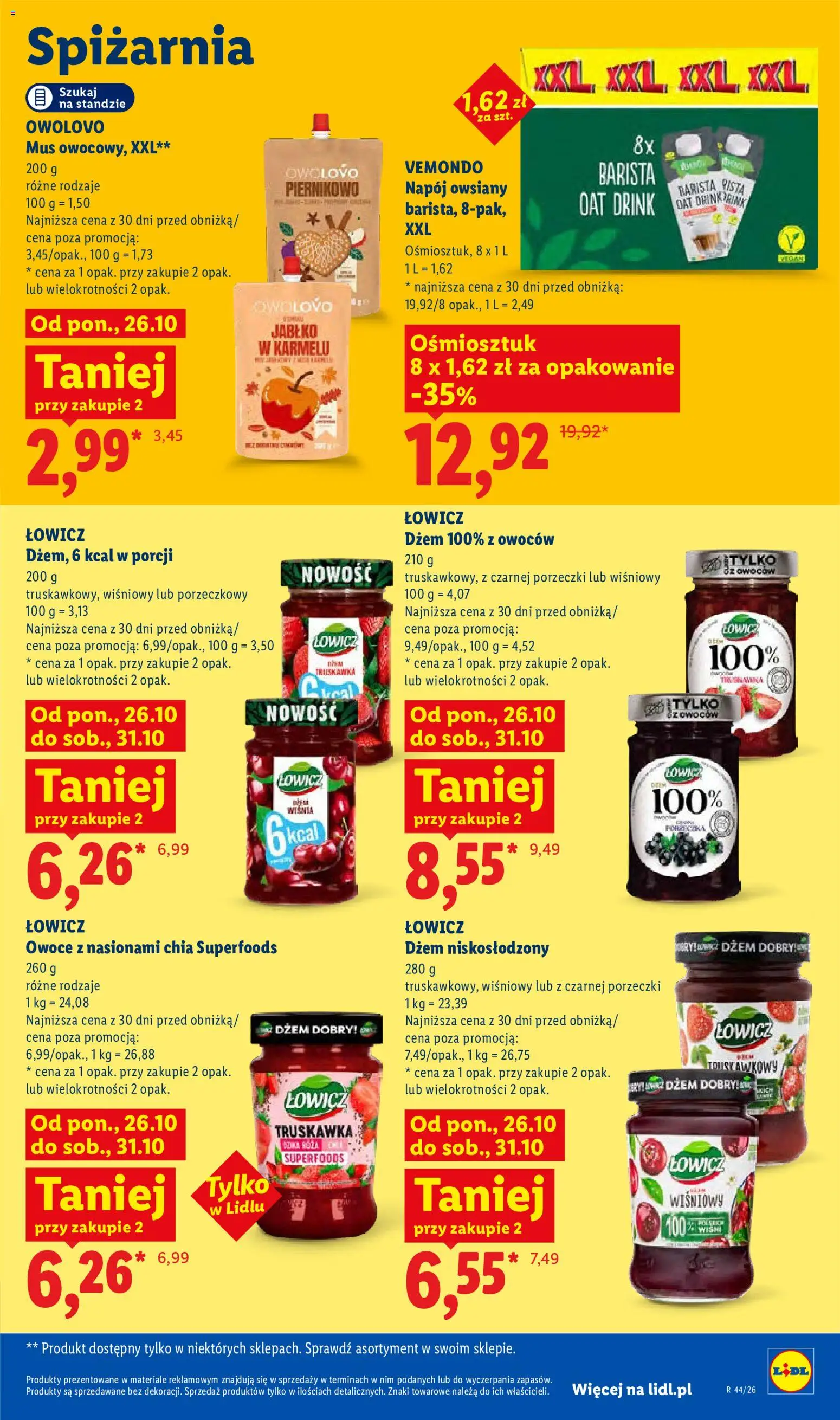 Lidl gazetka od 29.10.2026 | Strona: 95