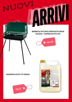 Anteprima del volantino BricoSì volantino valido a partire dal 06/09/2026 | Pagina: 2 | Prodotti: Shampoo, Coperchio, Barbecue, Valigia