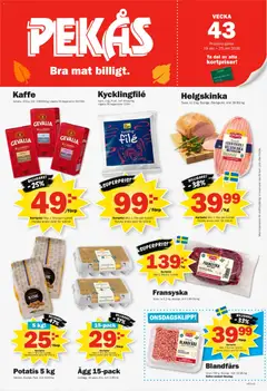 Pekås erbjudanden - Förhandsvisning av reklamblad från butik Pekås aktuell från 19/10/2026
