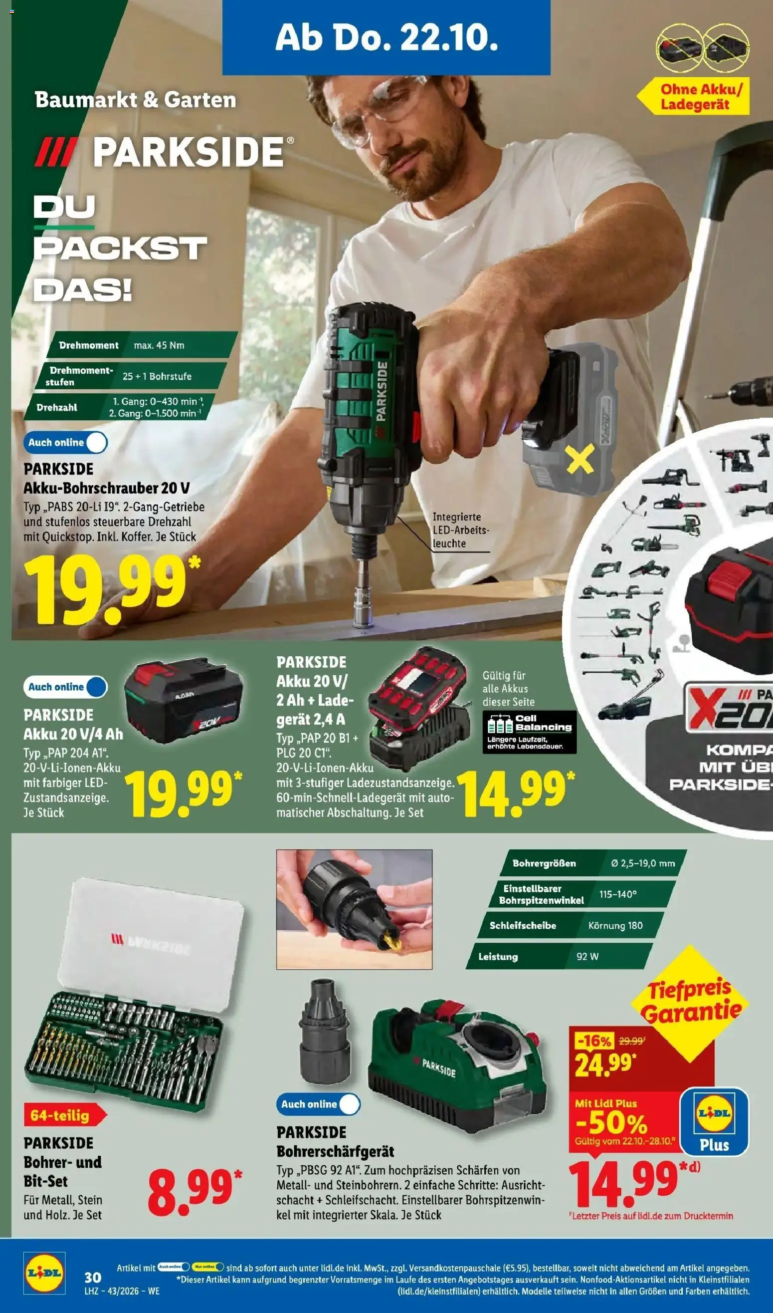 Lidl Prospekt Künzell – gültig ab 19.10.2026 | Seite: 44 | Produkte: Ladegerät