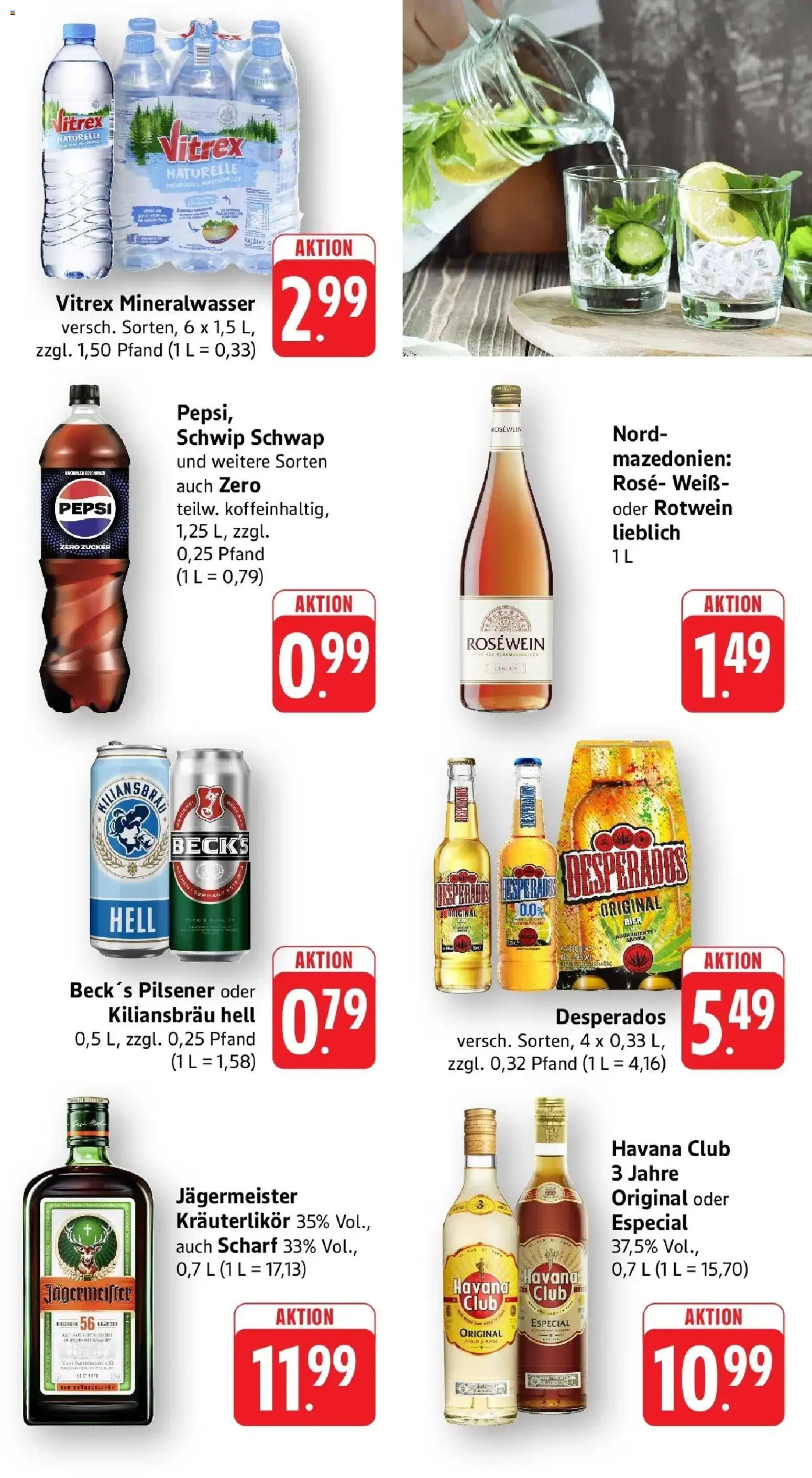 nah & gut Prospekt Offenburg-Zunsweier – gültig ab 27.04.2026 | Seite: 8 | Produkte: Havana club, Rum, Schwip schwap, Desperados