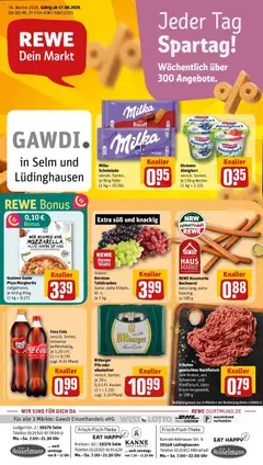 Rewe Prospekt Lüdinghausen ab 17.08.2026 gültig