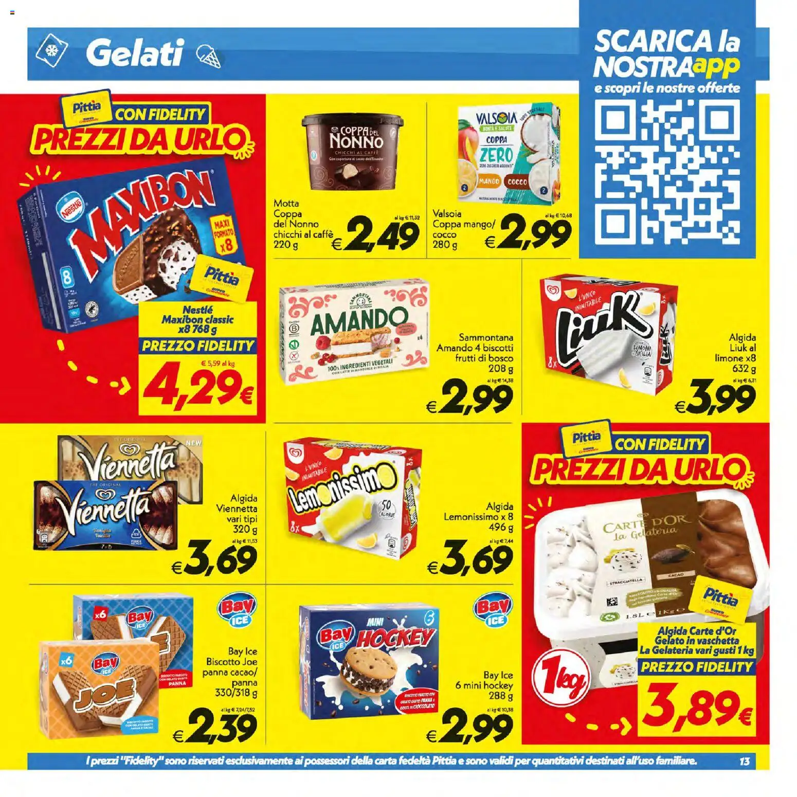 Volantino SuperConveniente del 09/07/2026 | Pagina: 13 | Prodotti: Caffè, Latte, Cocco, Cacao