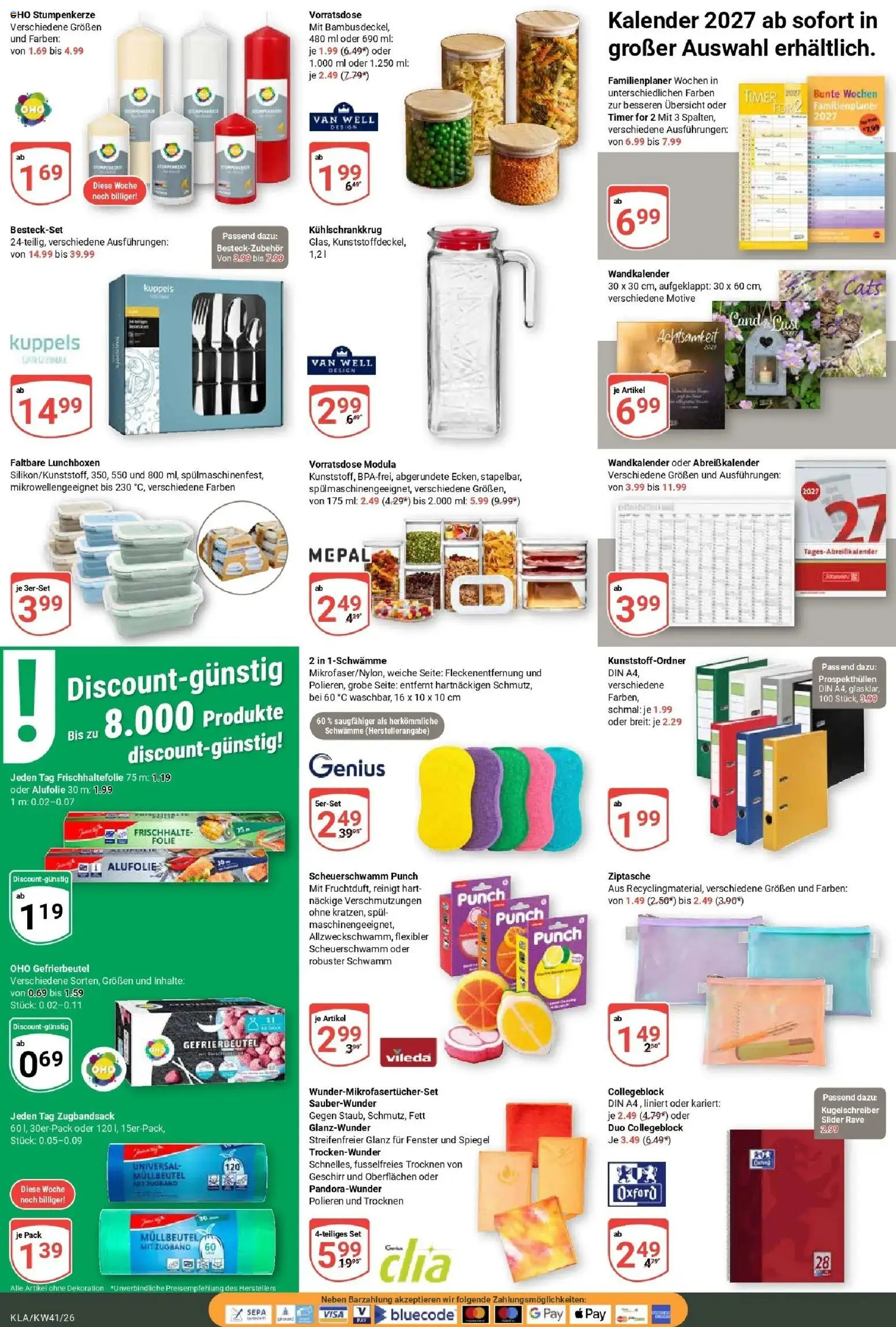 Globus Prospekt Kaiserslautern (ab 05.10.2026) » Angebote online | Seite: 21 | Produkte: Spiegel, Schwämme