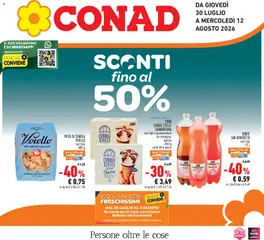 Anteprima del volantino Conad volantino Piemonte valido a partire dal 30/07/2026