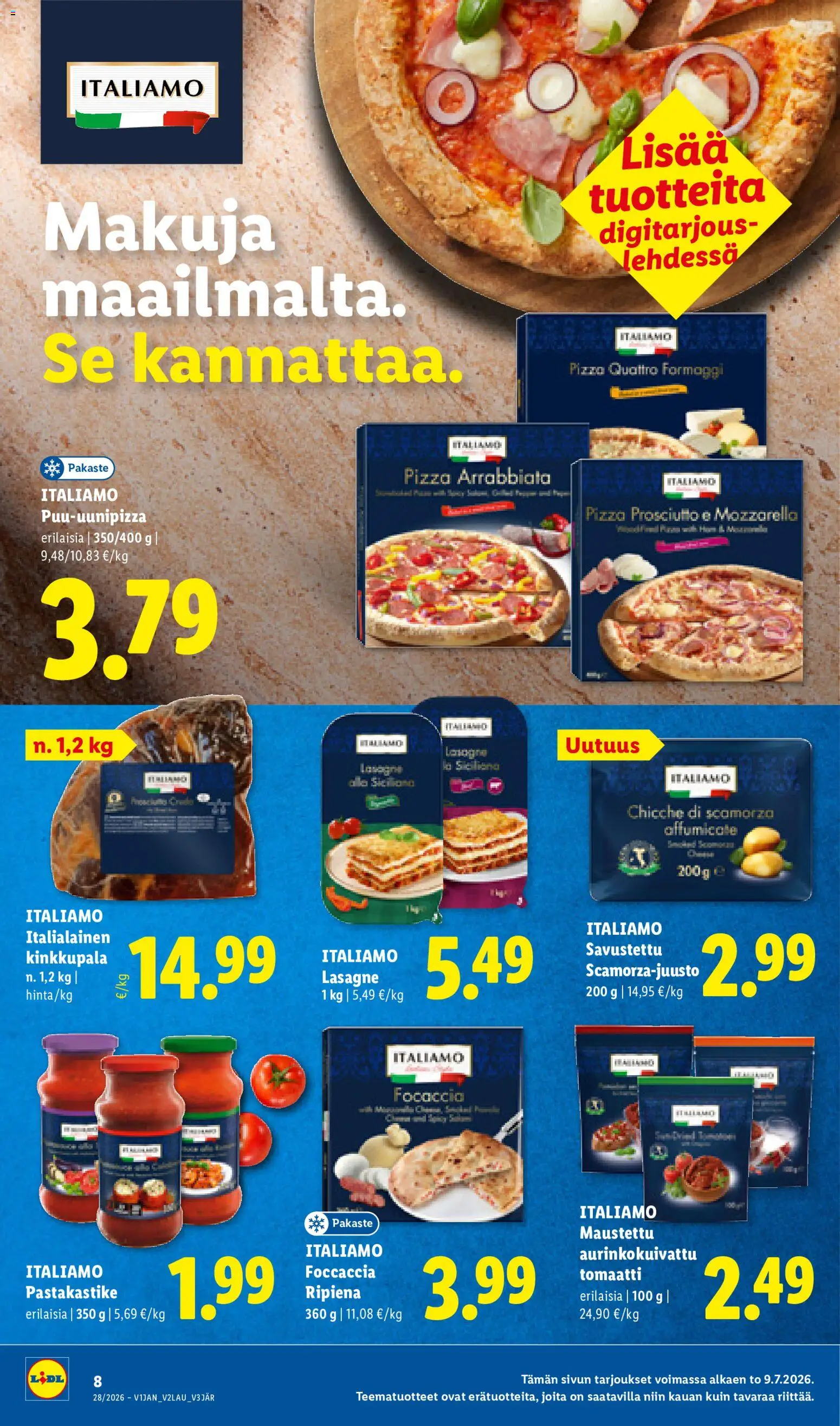Lidl tarjoukset - Rovaniemi – voimassa 09/07/2026 alkaen | Sivu: 8
