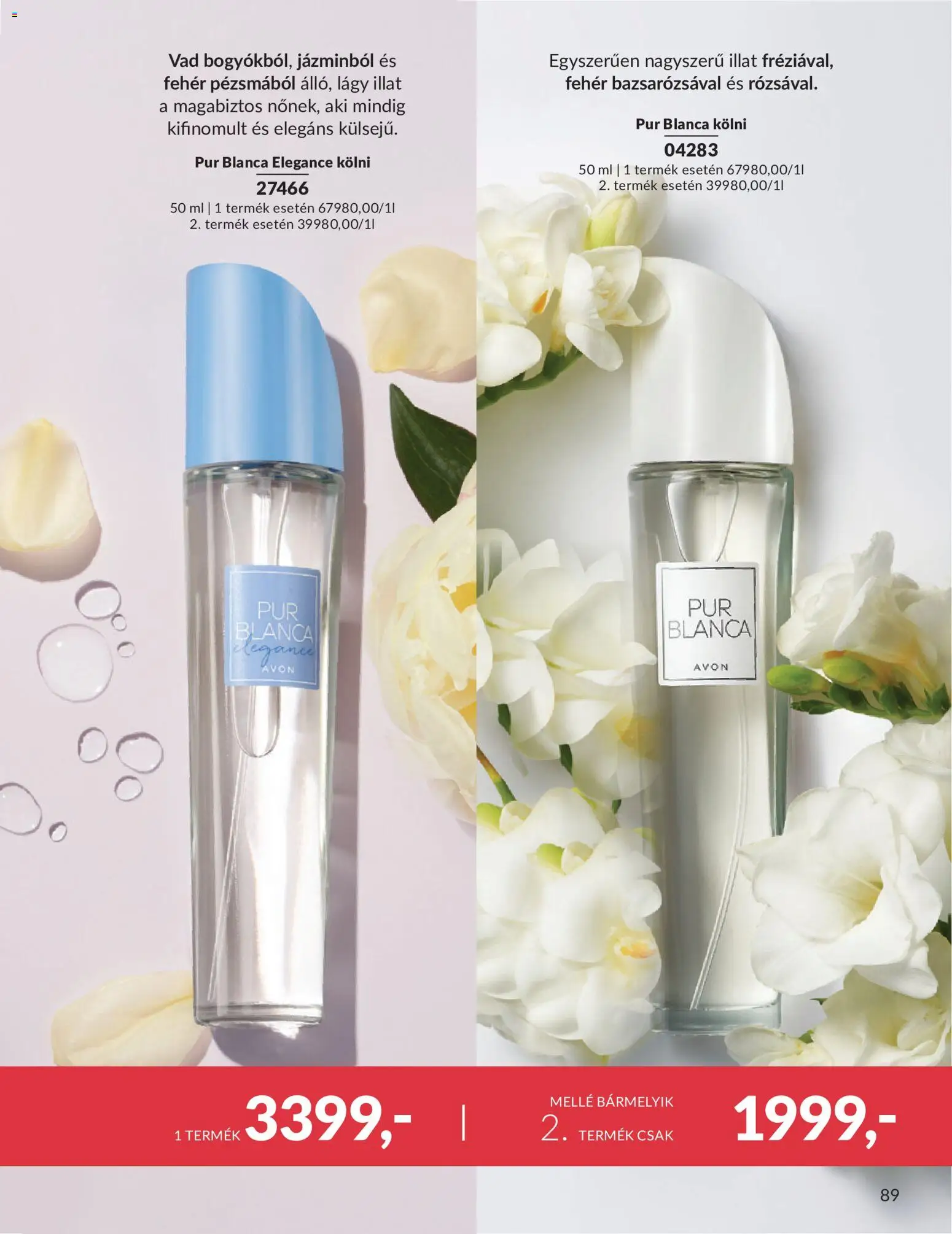 Avon akciós ujság - amely érvényes a következő dátumtól: 01.05.2026 | Oldal: 97 | Termékek: Kölni