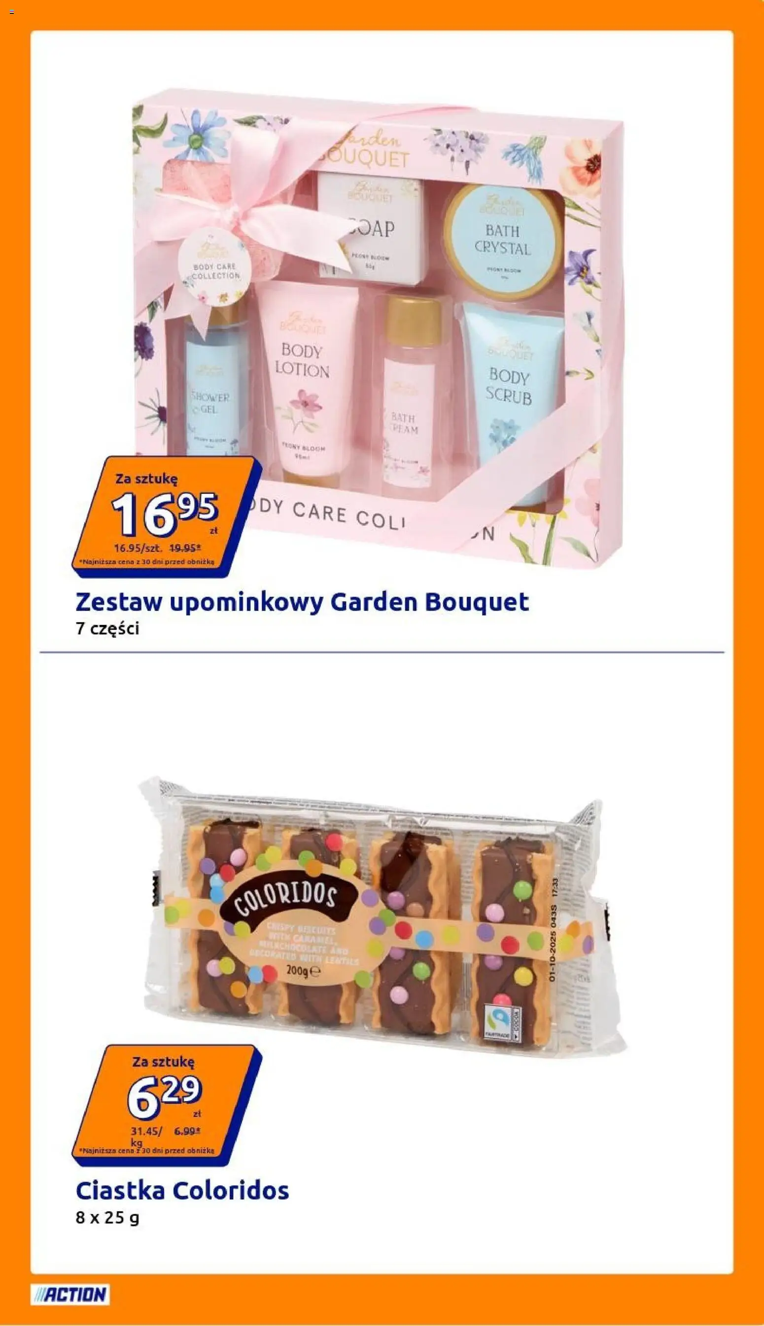 Action gazetka od 15.07.2026 | Strona: 17 | Produkty: Body, Ciastka, Lotion