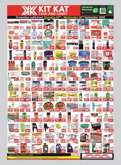 KIT KAT Cash & Carry specials catalogue – valid from 24/09/2026